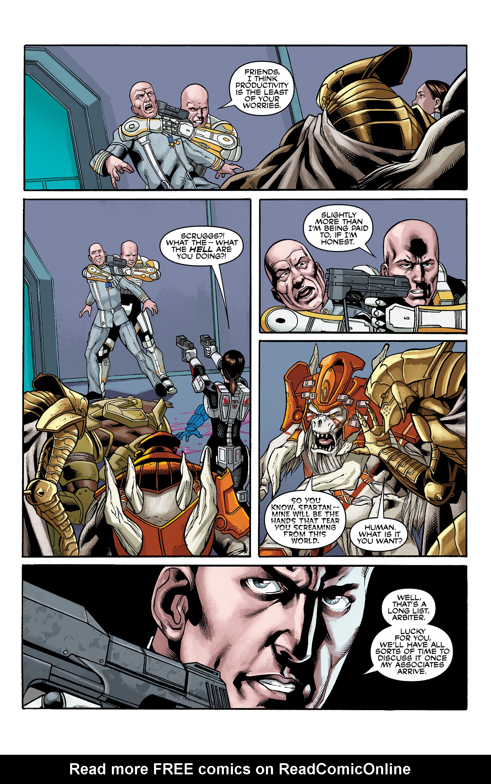 Read online Halo: Escalation comic -  Issue #3 - 6