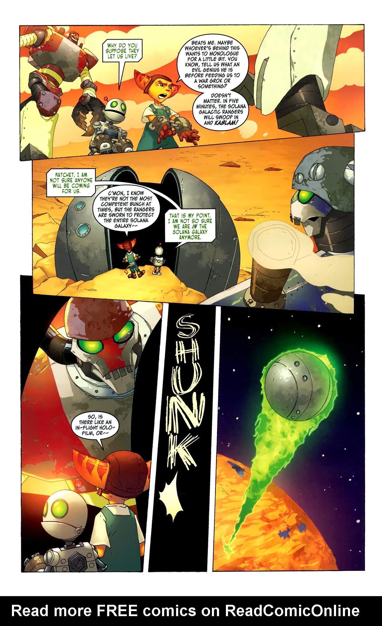 Read online Ratchet & Clank comic -  Issue #1 - 22