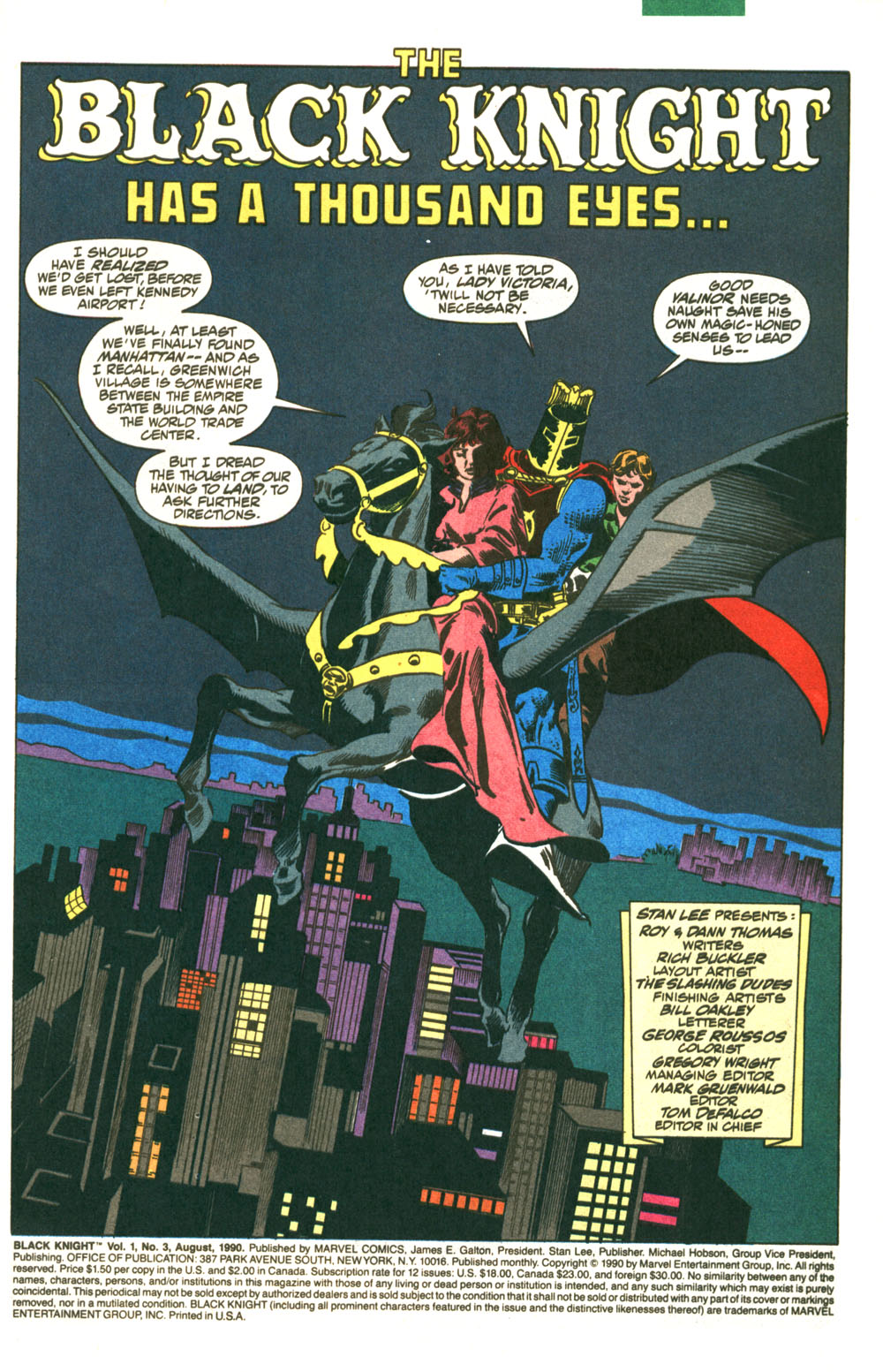 Black Knight (1990) Issue #3 #3 - English 2
