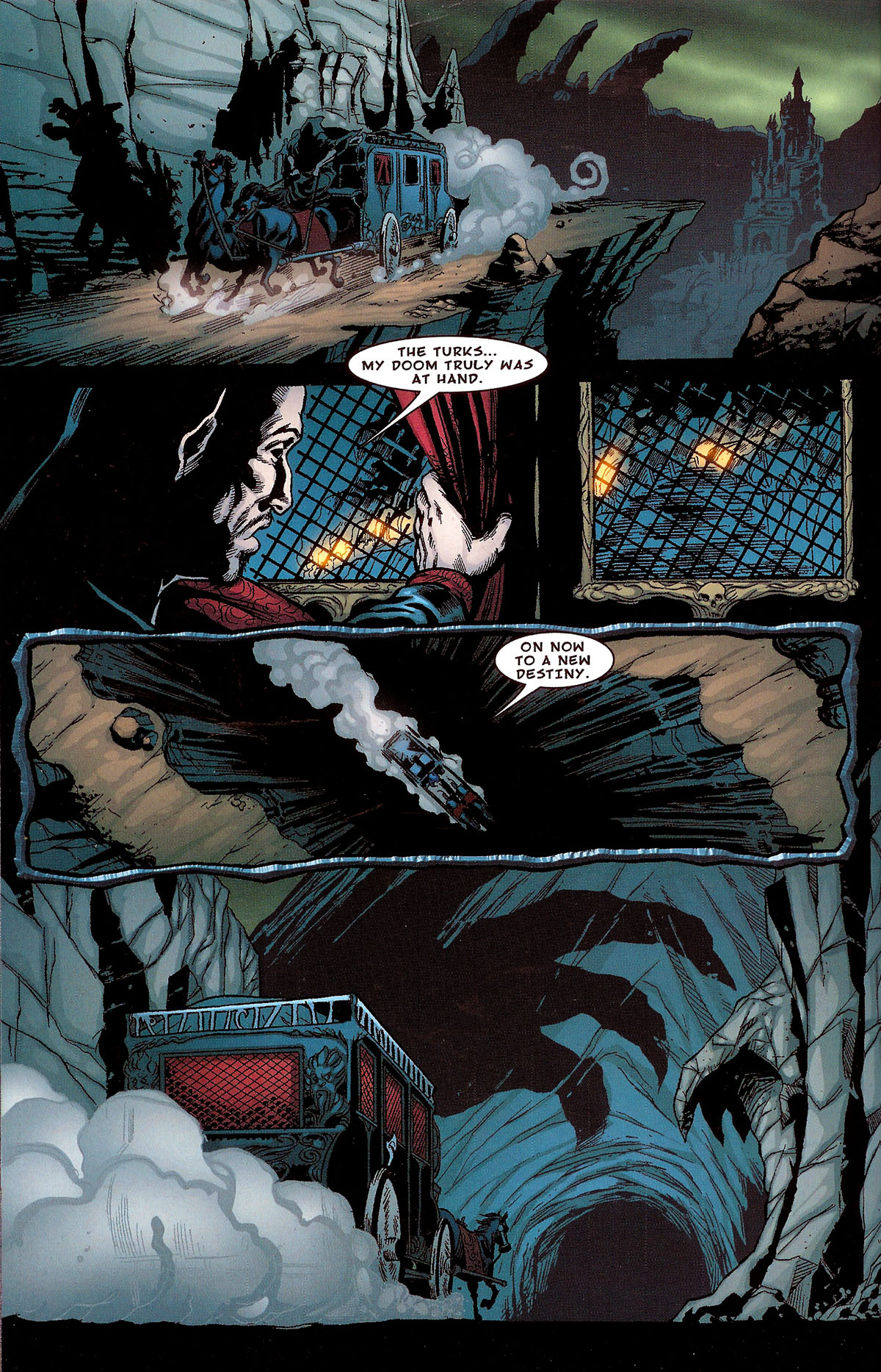 Read online Dracula vs King Arthur comic -  Issue #1 - 14