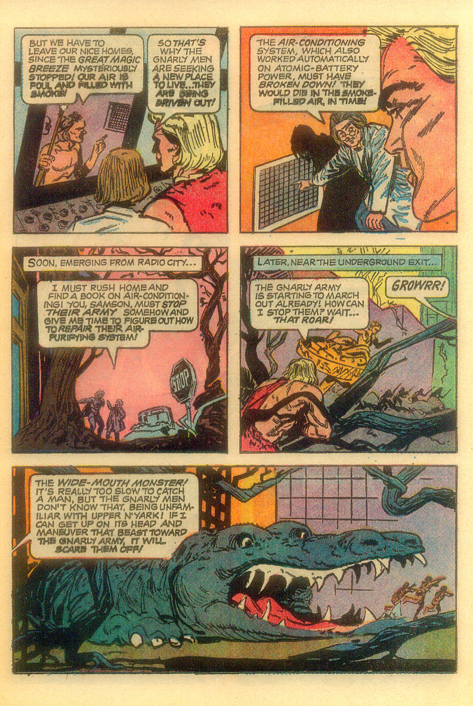 Read online Mighty Samson (1964) comic -  Issue #16 - 26