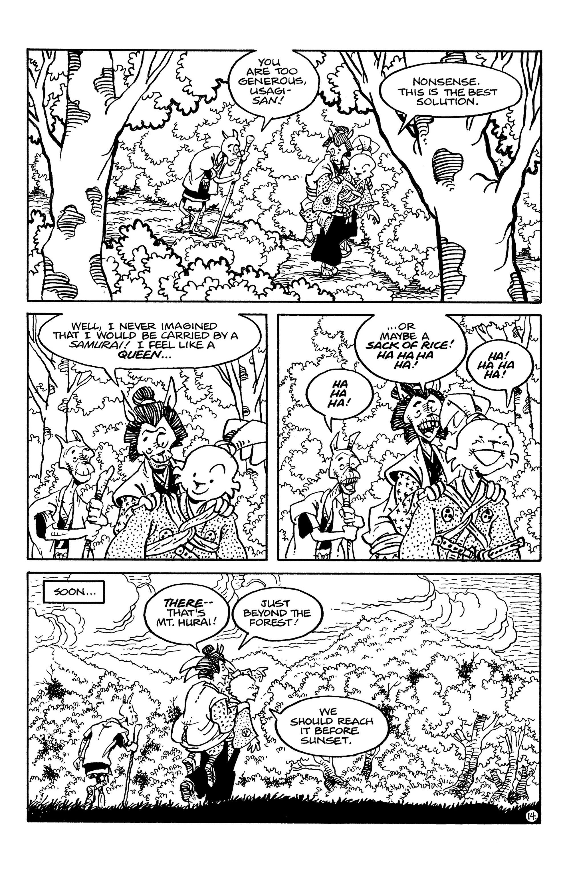 Read online Usagi Yojimbo (1996) comic -  Issue #158 - 16