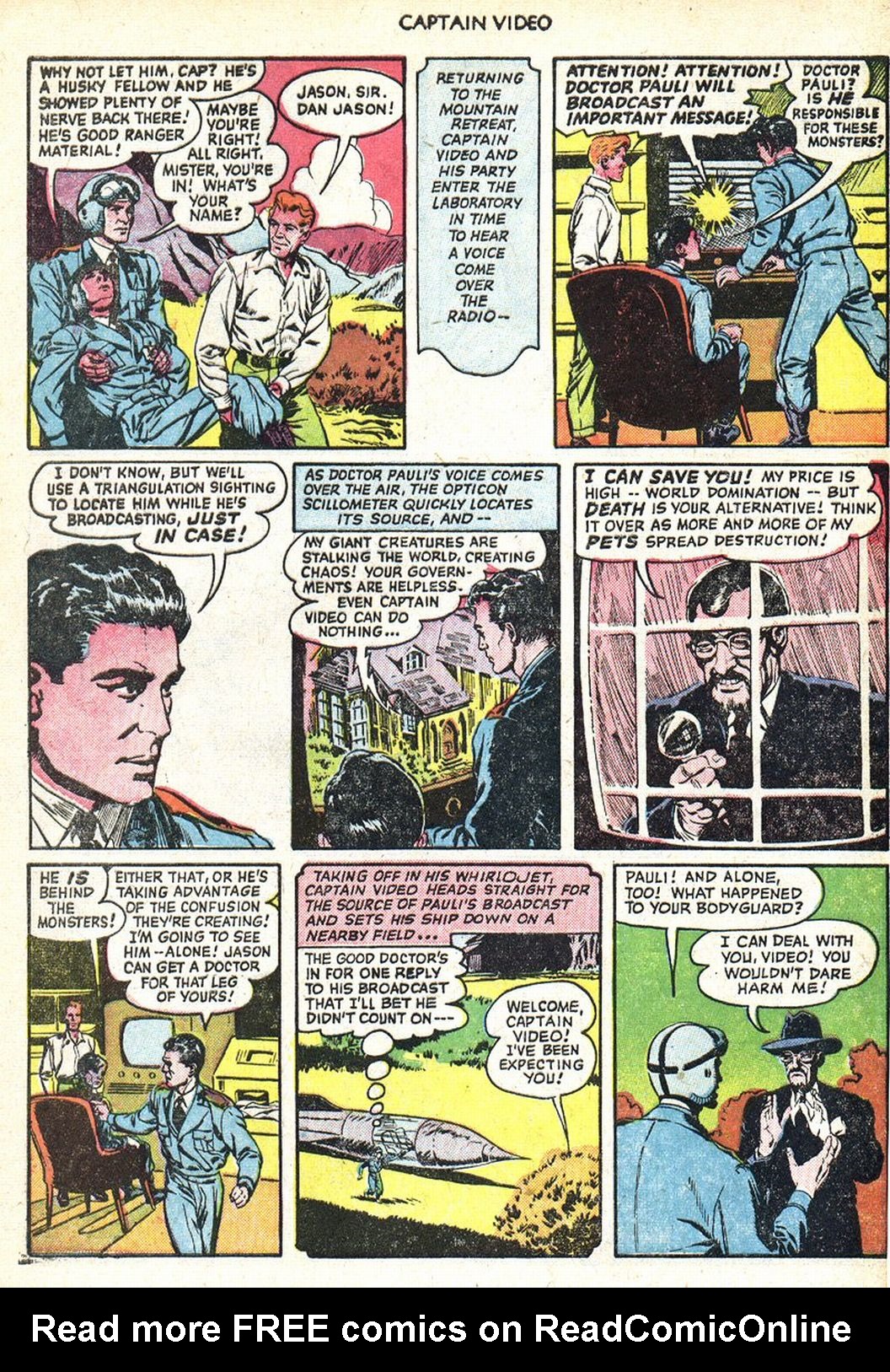 Read online Captain Video comic -  Issue #1 - 28