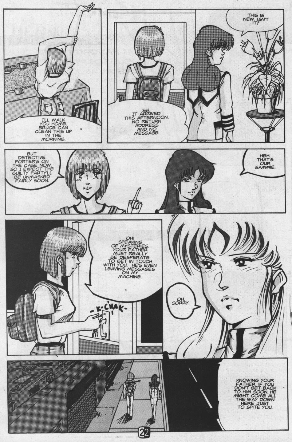 Read online Robotech Academy Blues comic -  Issue #3 - 24