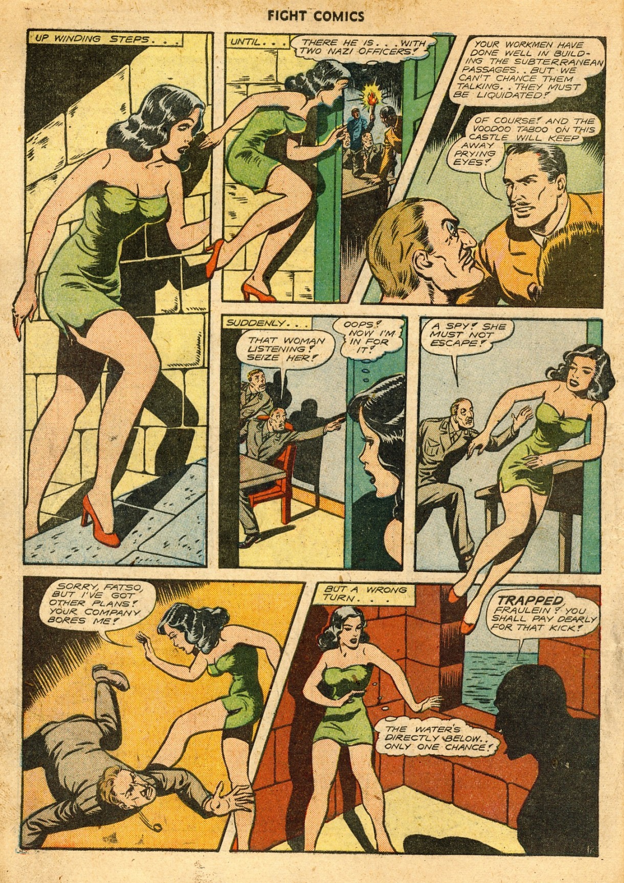 Read online Fight Comics comic -  Issue #30 - 18