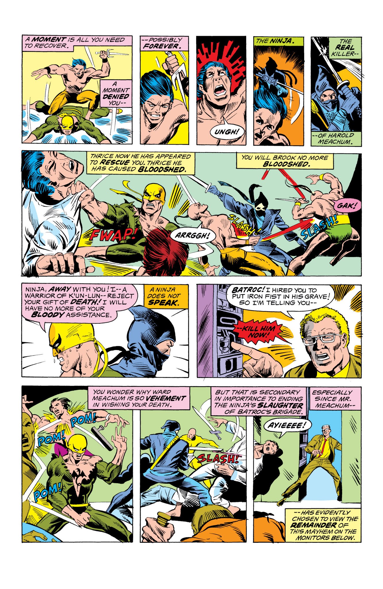 Read online Marvel Masterworks: Iron Fist comic -  Issue # TPB 1 (Part 2) - 14