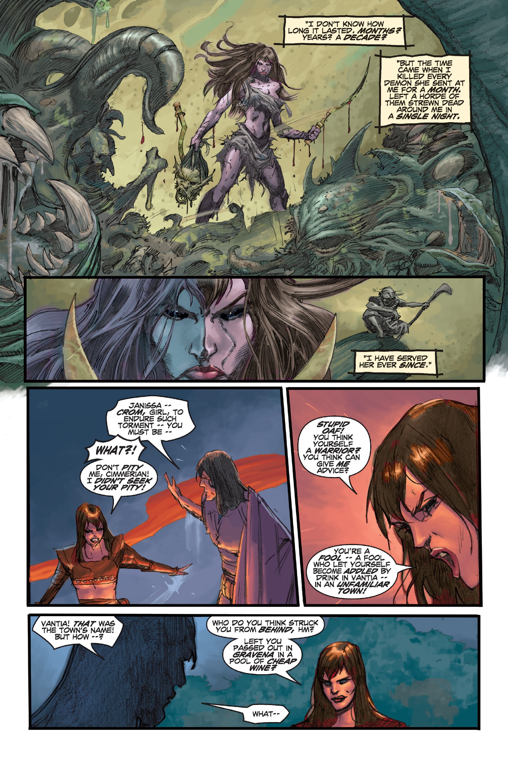 Read online Conan Chronicles Epic Collection comic -  Issue # TPB Out of the Darksome Hills (Part 3) - 92