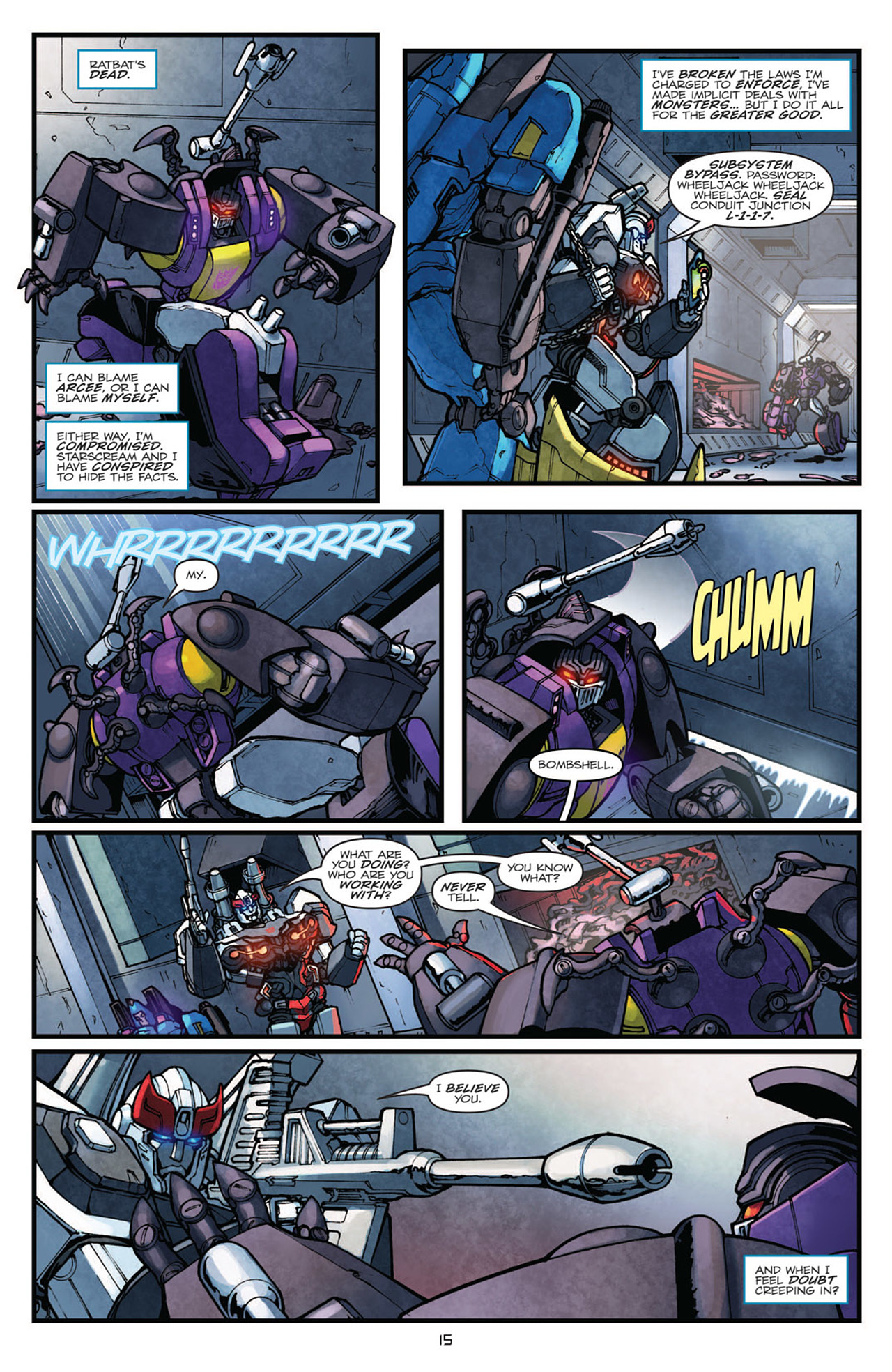 Read online Transformers: Robots In Disguise (2012) comic -  Issue #4 - 18