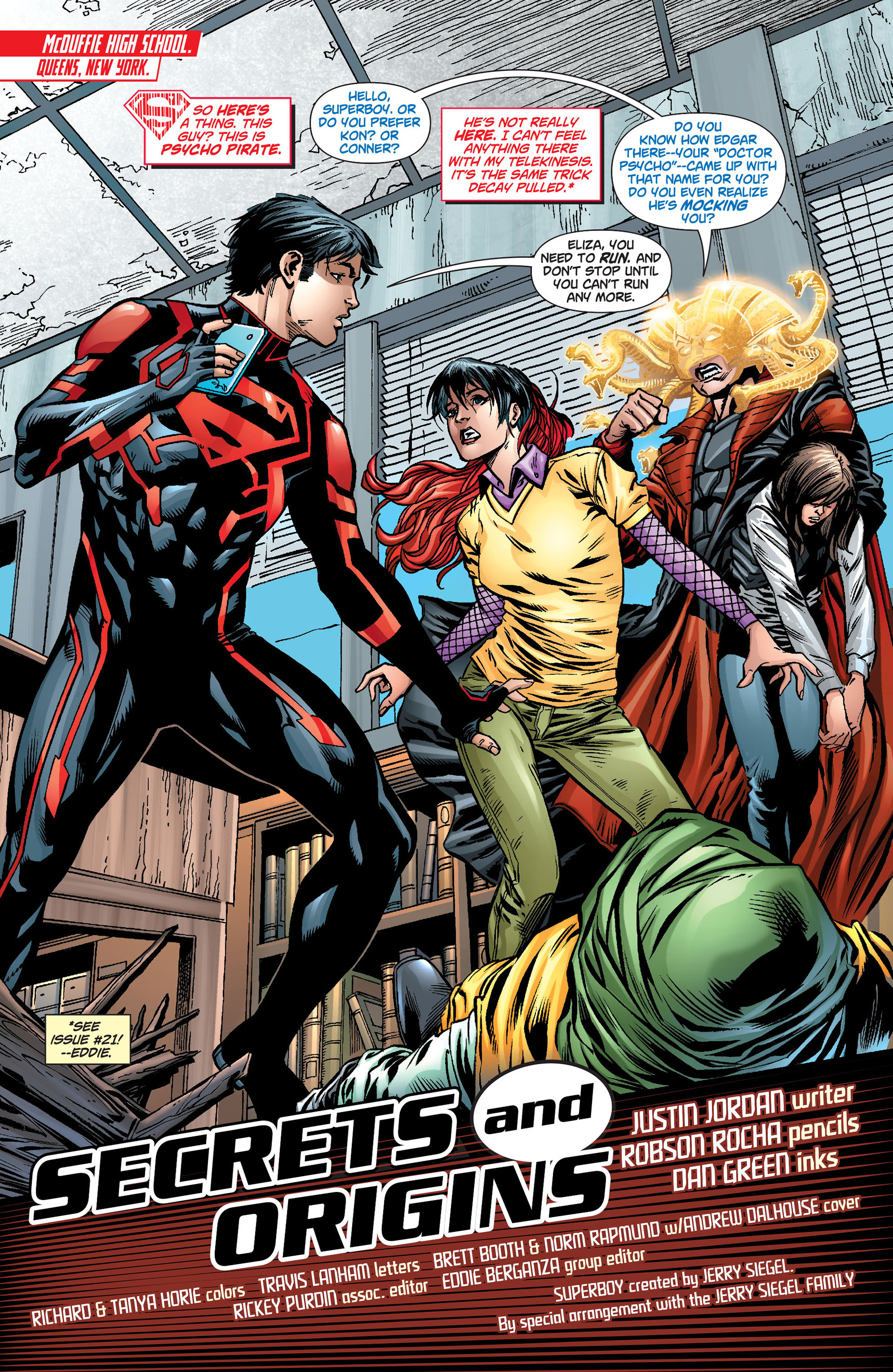 Read online Superboy (2012) comic -  Issue #24 - 2