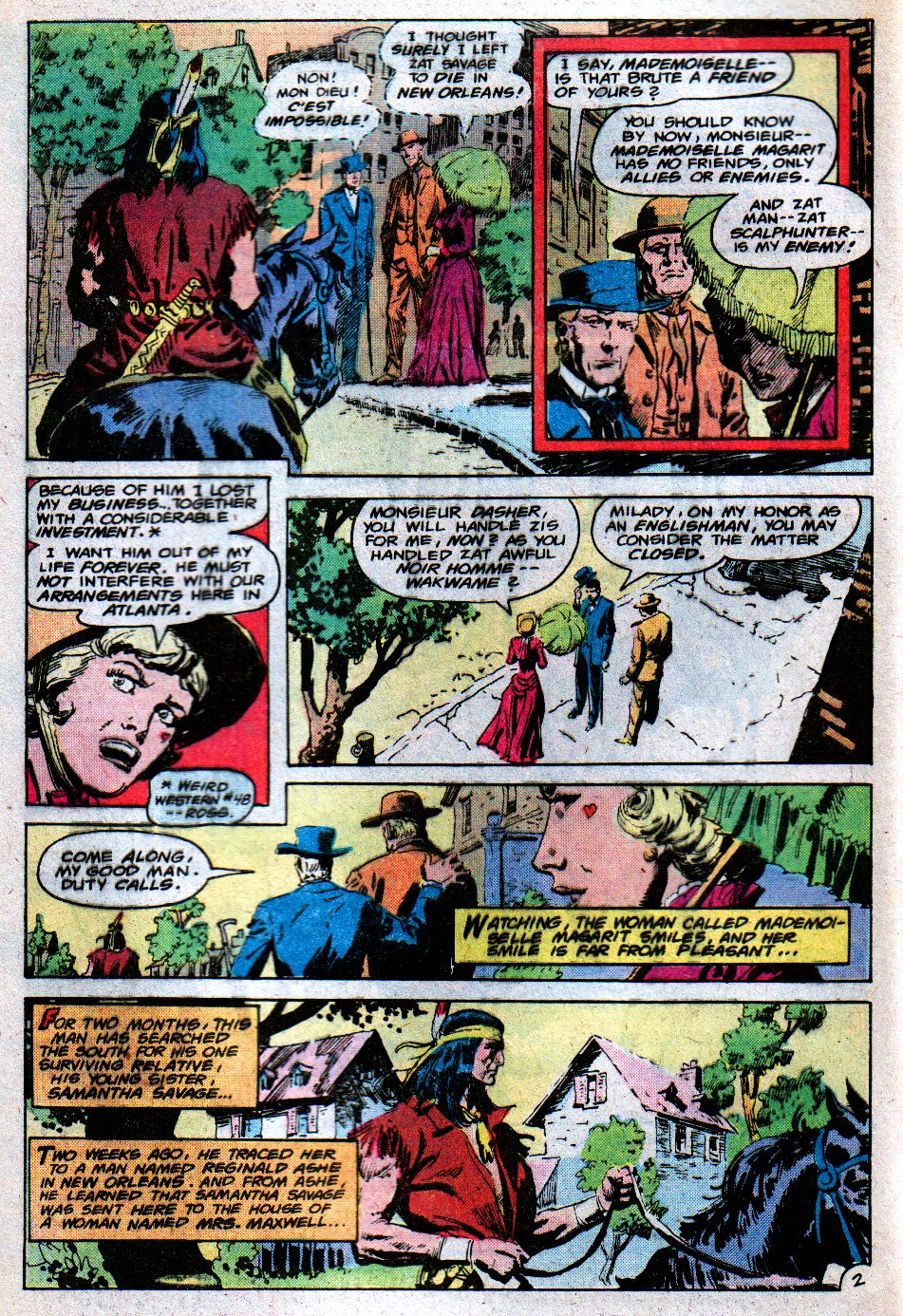 Read online Weird Western Tales (1972) comic -  Issue #50 - 3