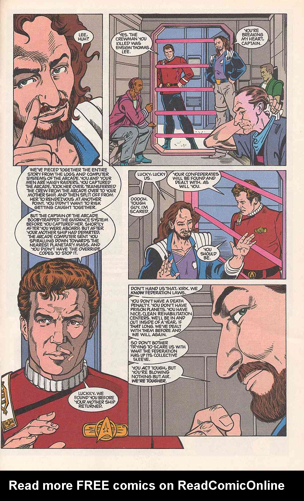 Read online Star Trek (1989) comic -  Issue #19 - 22