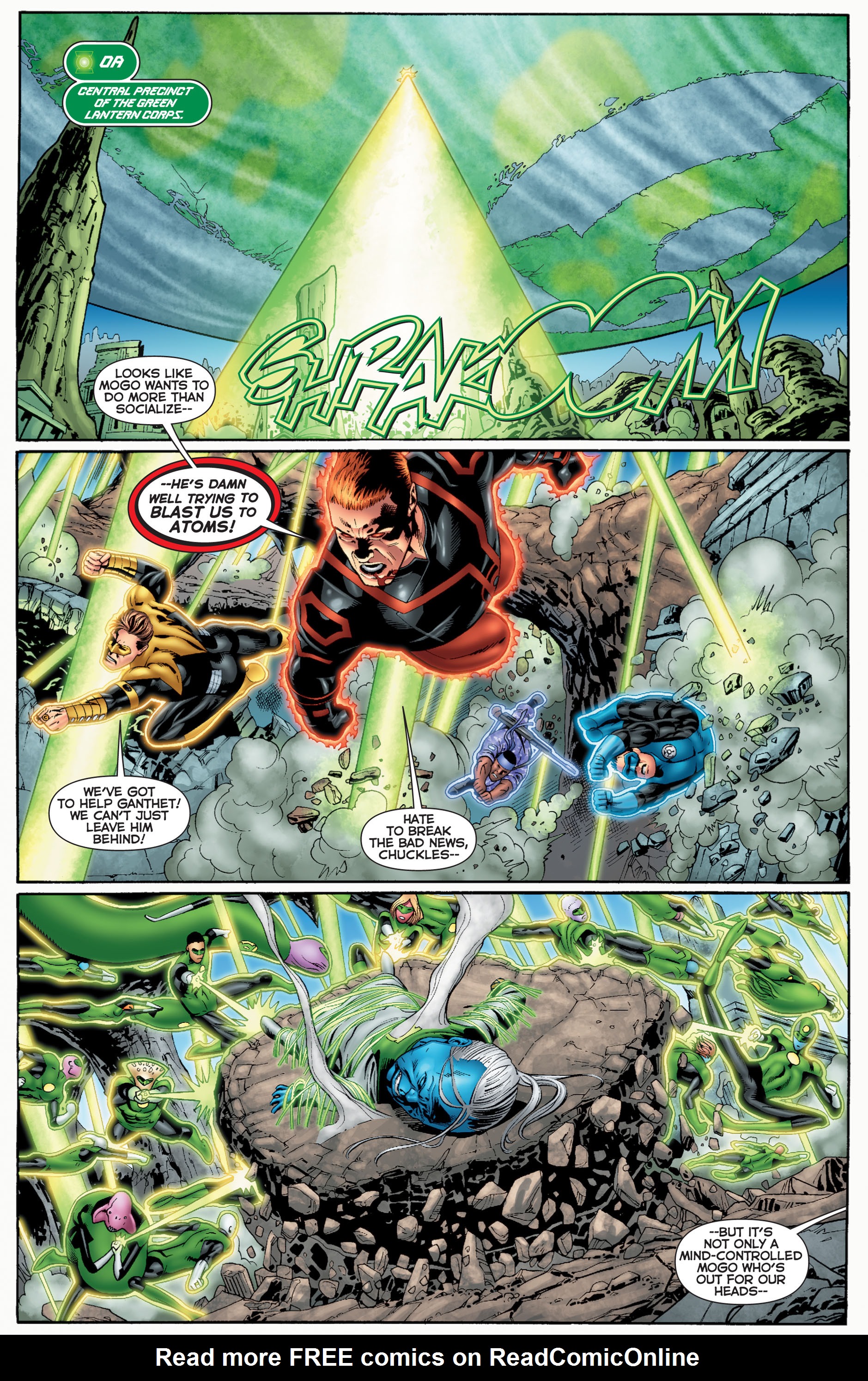 Read online Green Lantern: War of the Green Lanterns (2011) comic -  Issue # TPB - 132
