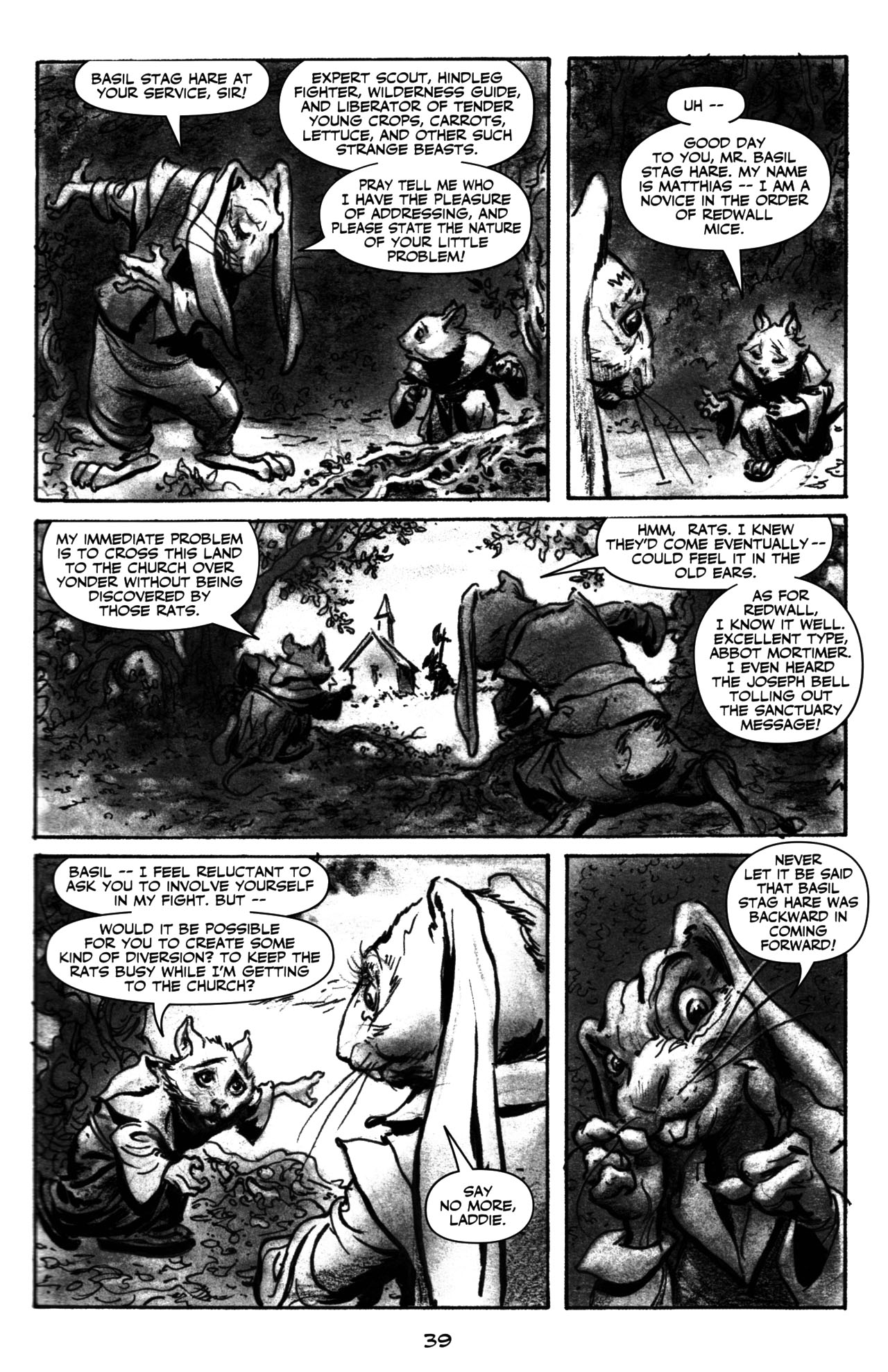 Read online Redwall: The Graphic Novel comic -  Issue # TPB - 44