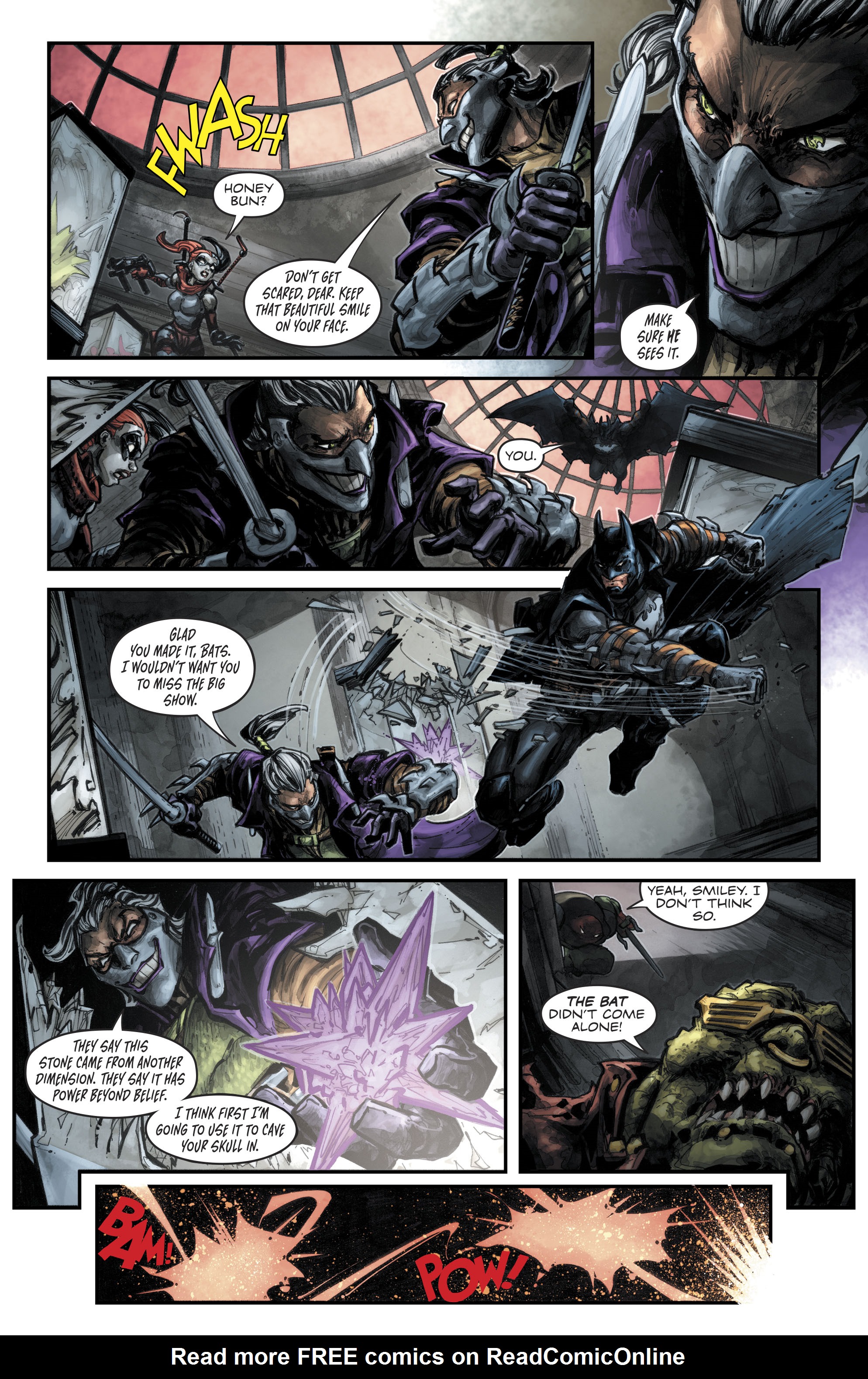Read online Batman/Teenage Mutant Ninja Turtles III comic -  Issue #1 - 9