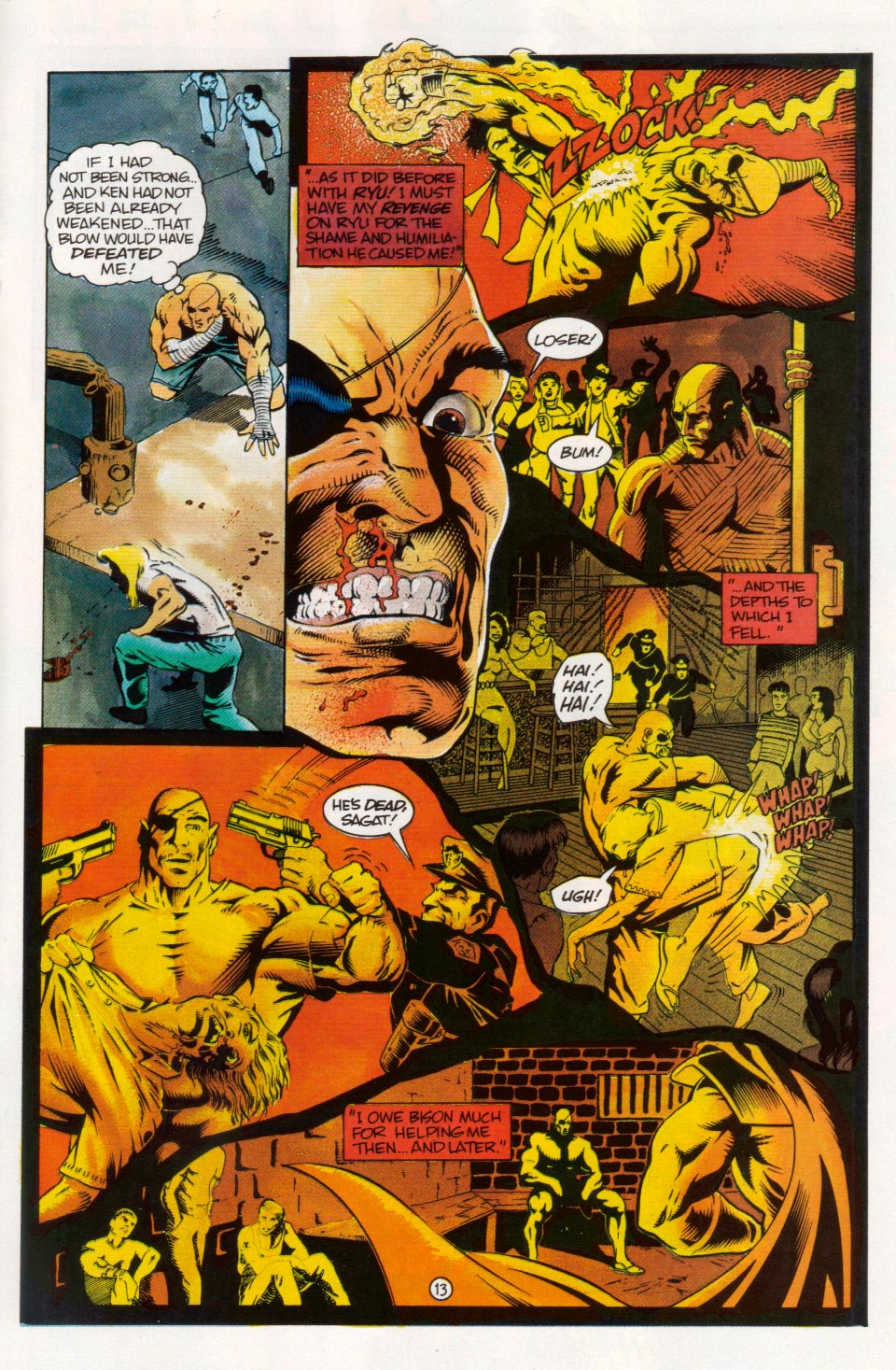 Read online Street Fighter (1991) comic -  Issue #2 - 14