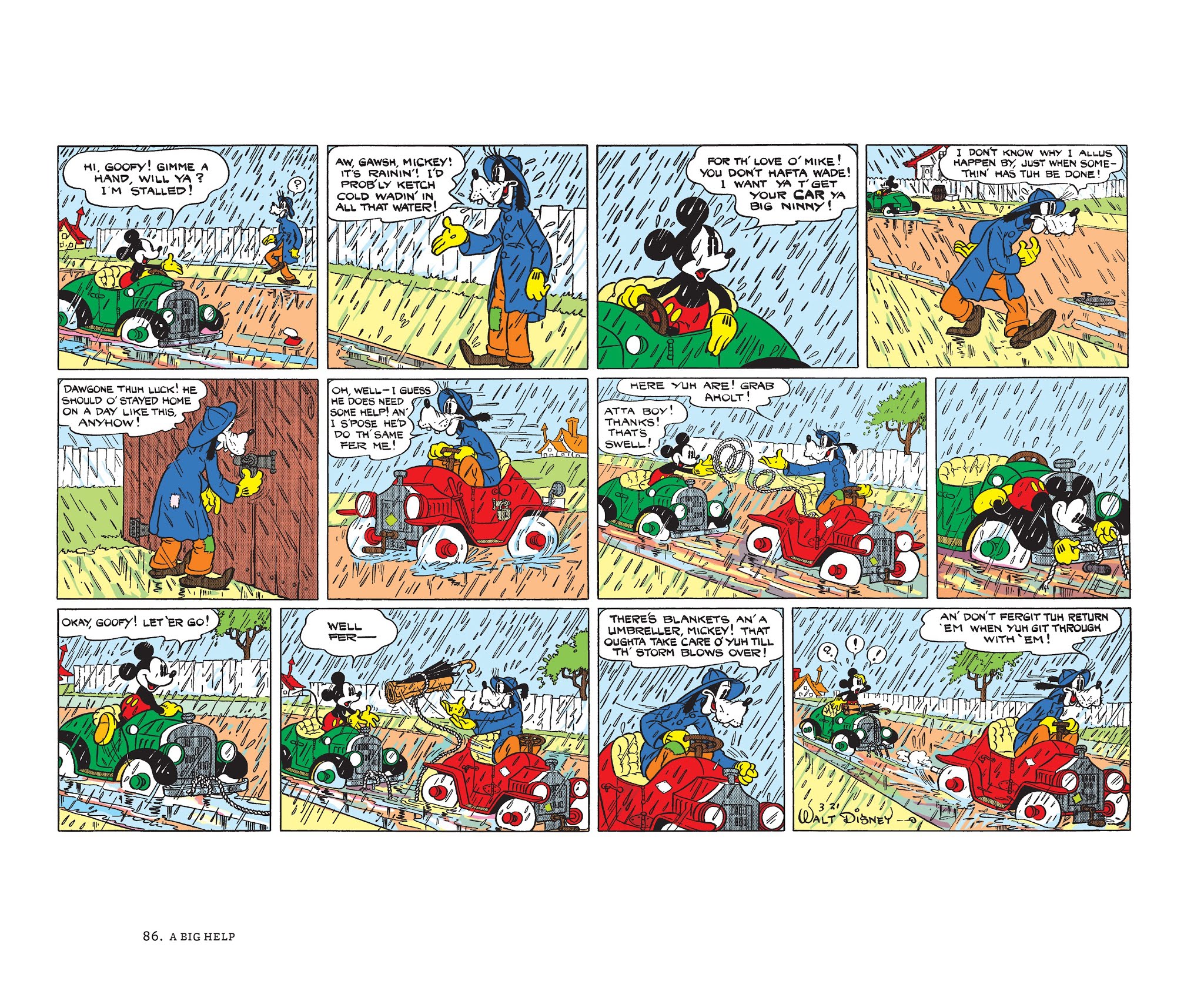 Read online Walt Disney's Mickey Mouse Color Sundays comic -  Issue # TPB 2 (Part 1) - 86