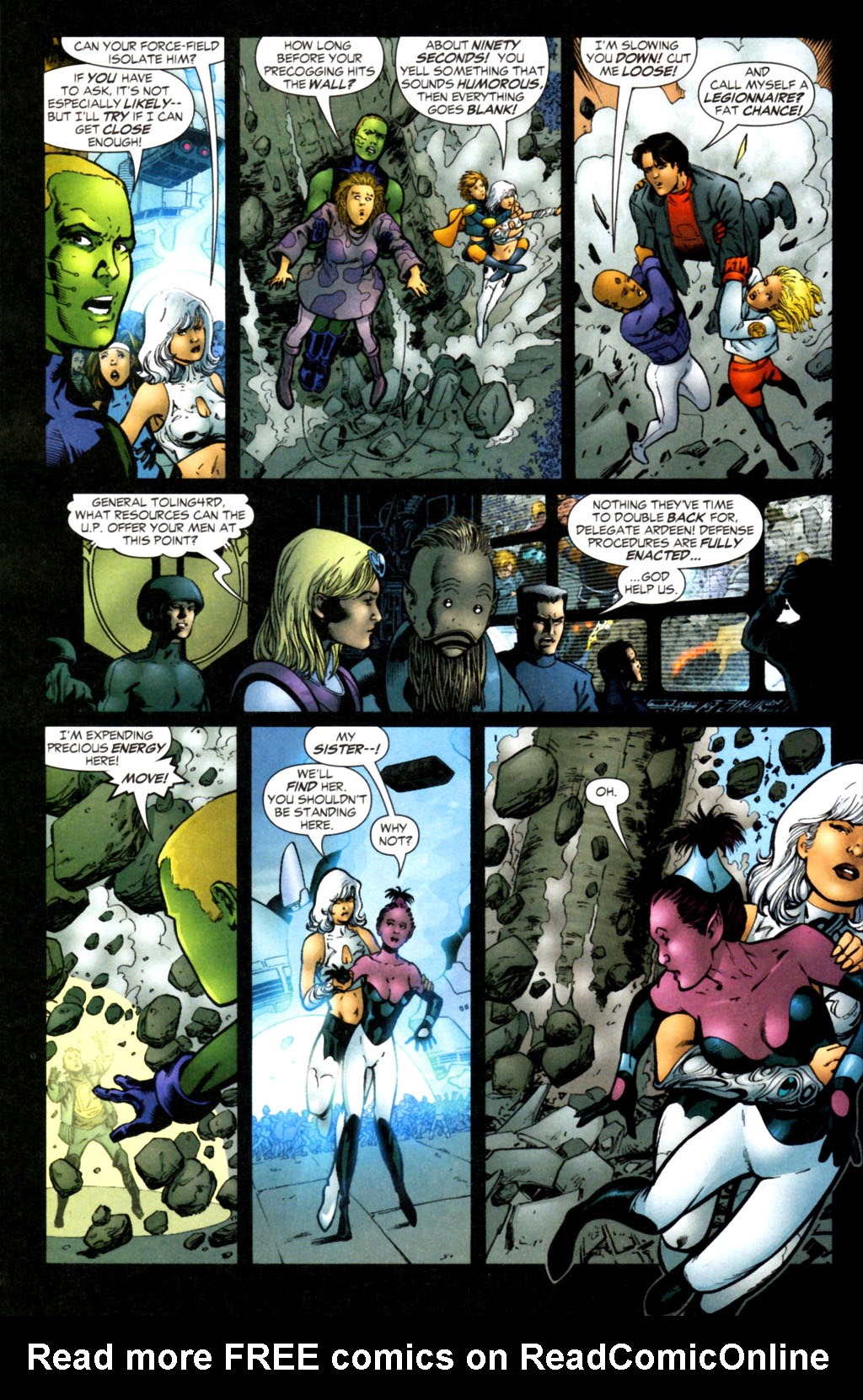 Read online Legion of Super-Heroes (2005) comic -  Issue #10 - 25