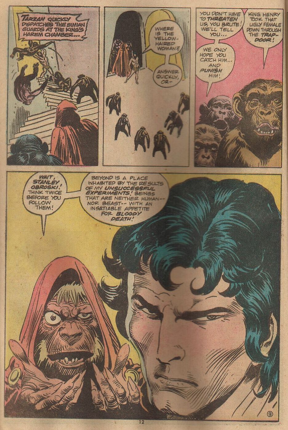Read online Tarzan (1972) comic -  Issue #233 - 12