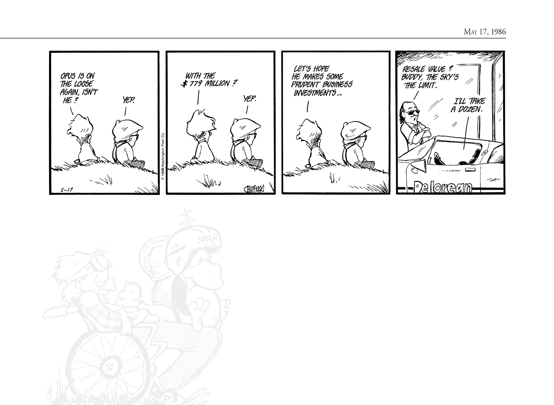 Read online The Bloom County Digital Library comic -  Issue # TPB 6 (Part 1) - 96