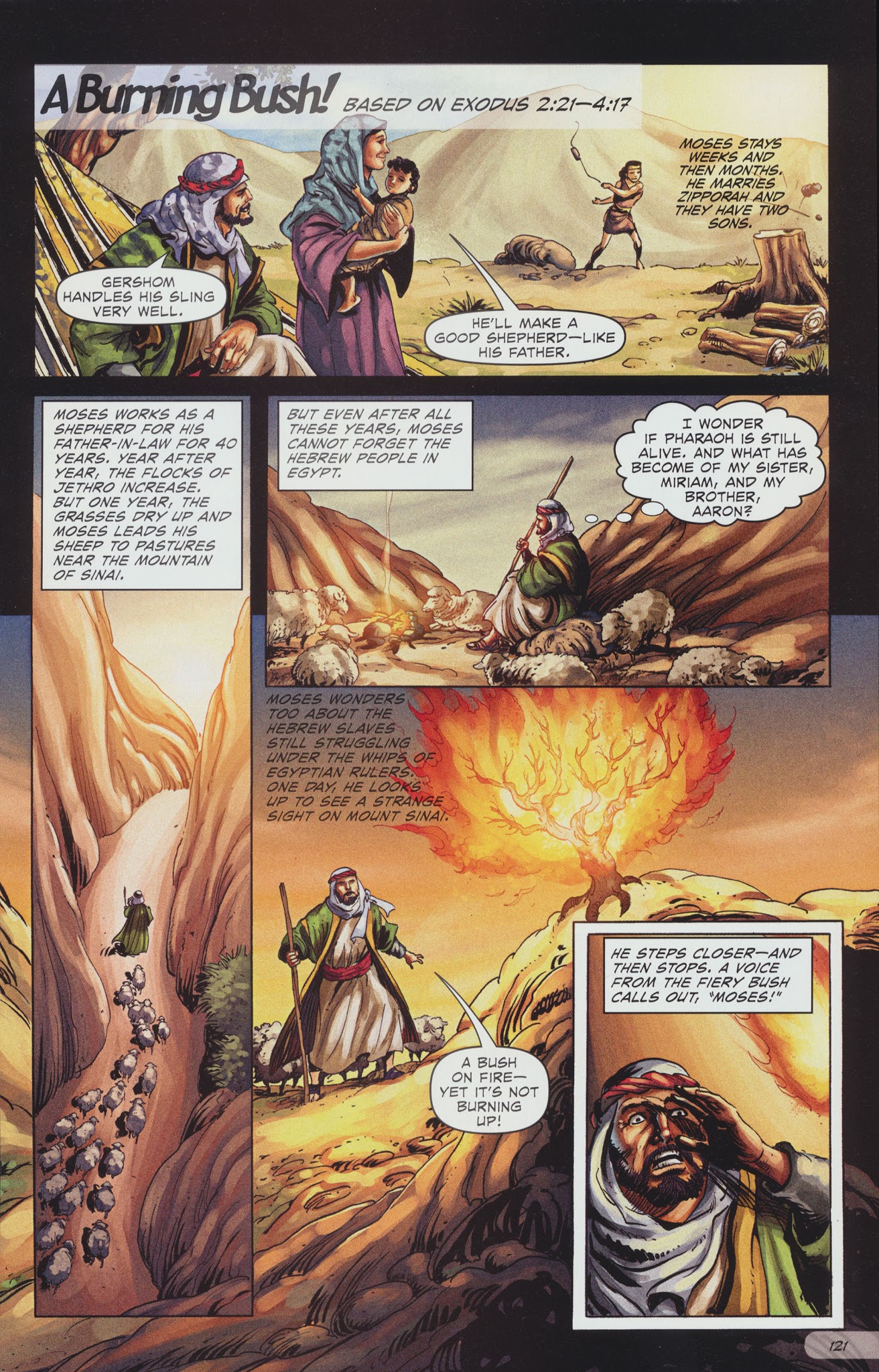 Read online The Action Bible comic -  Issue # TPB 1 - 125