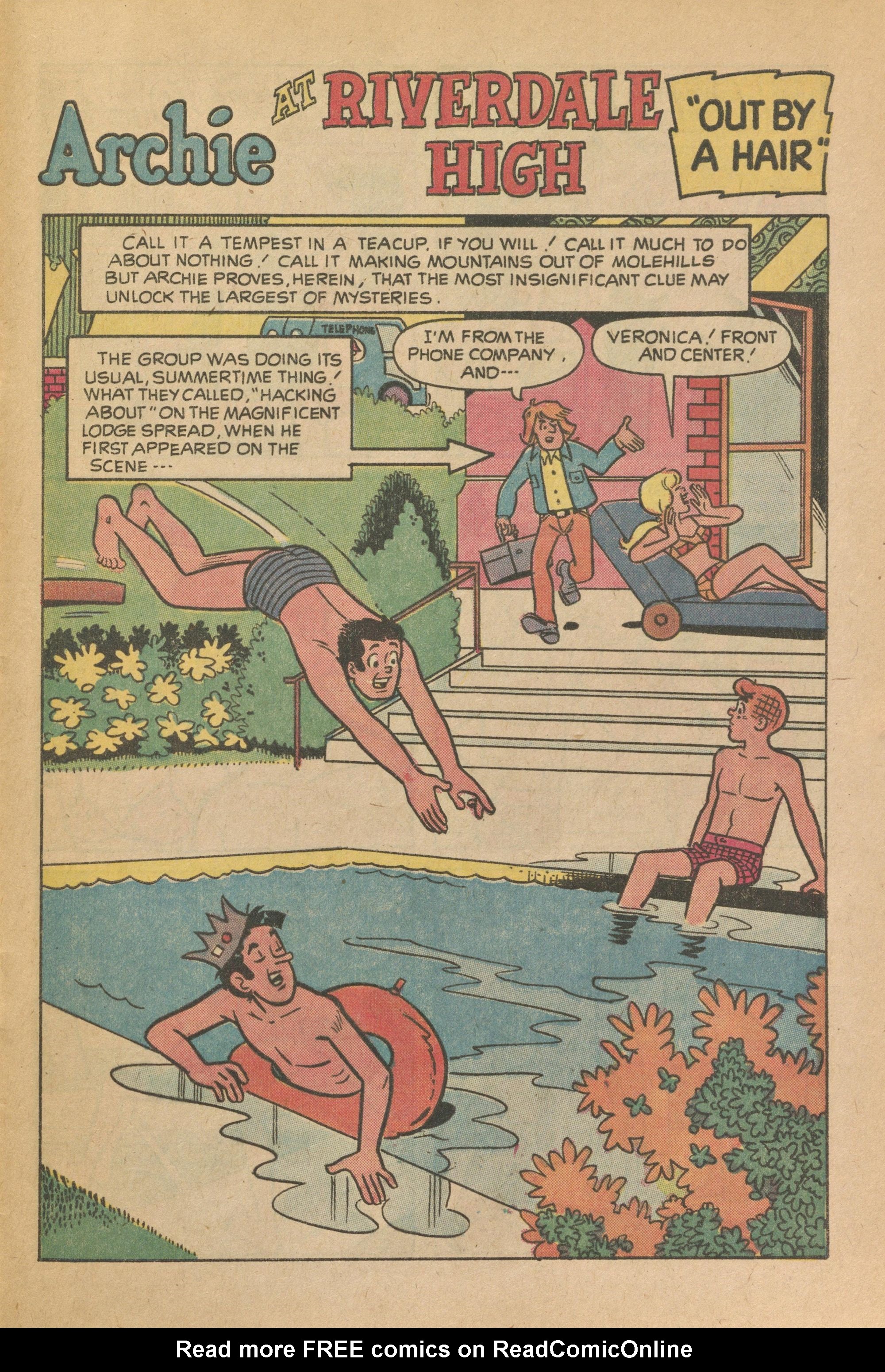 Read online Archie at Riverdale High (1972) comic -  Issue #3 - 29