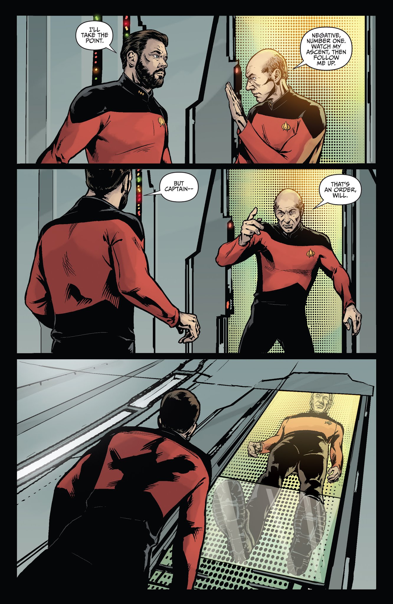 Read online Star Trek: The Next Generation: Through the Mirror comic -  Issue #5 - 9