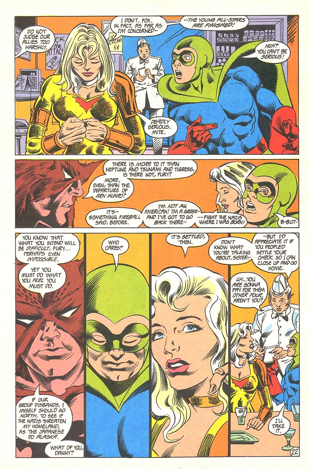 Read online Young All-Stars comic -  Issue #26 - 26