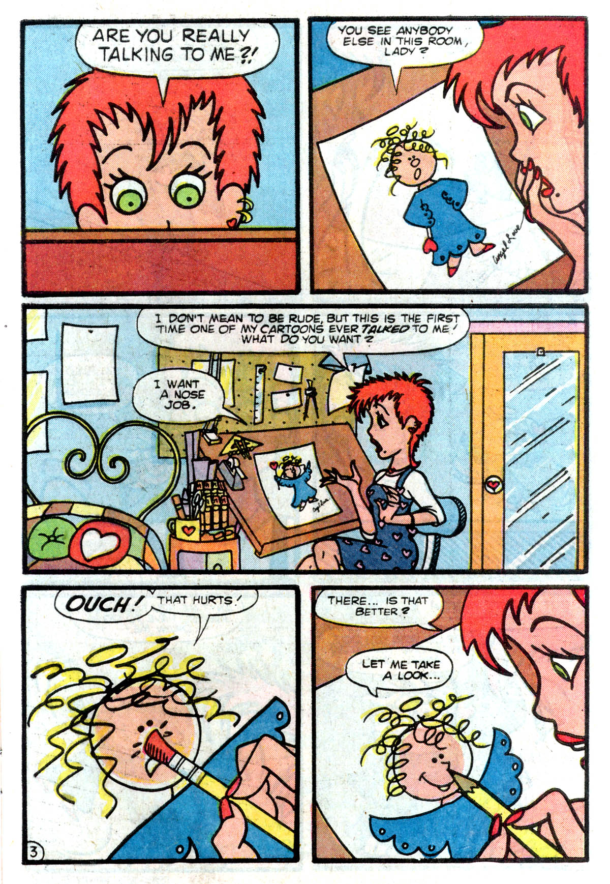 Read online Angel Love comic -  Issue #3 - 4