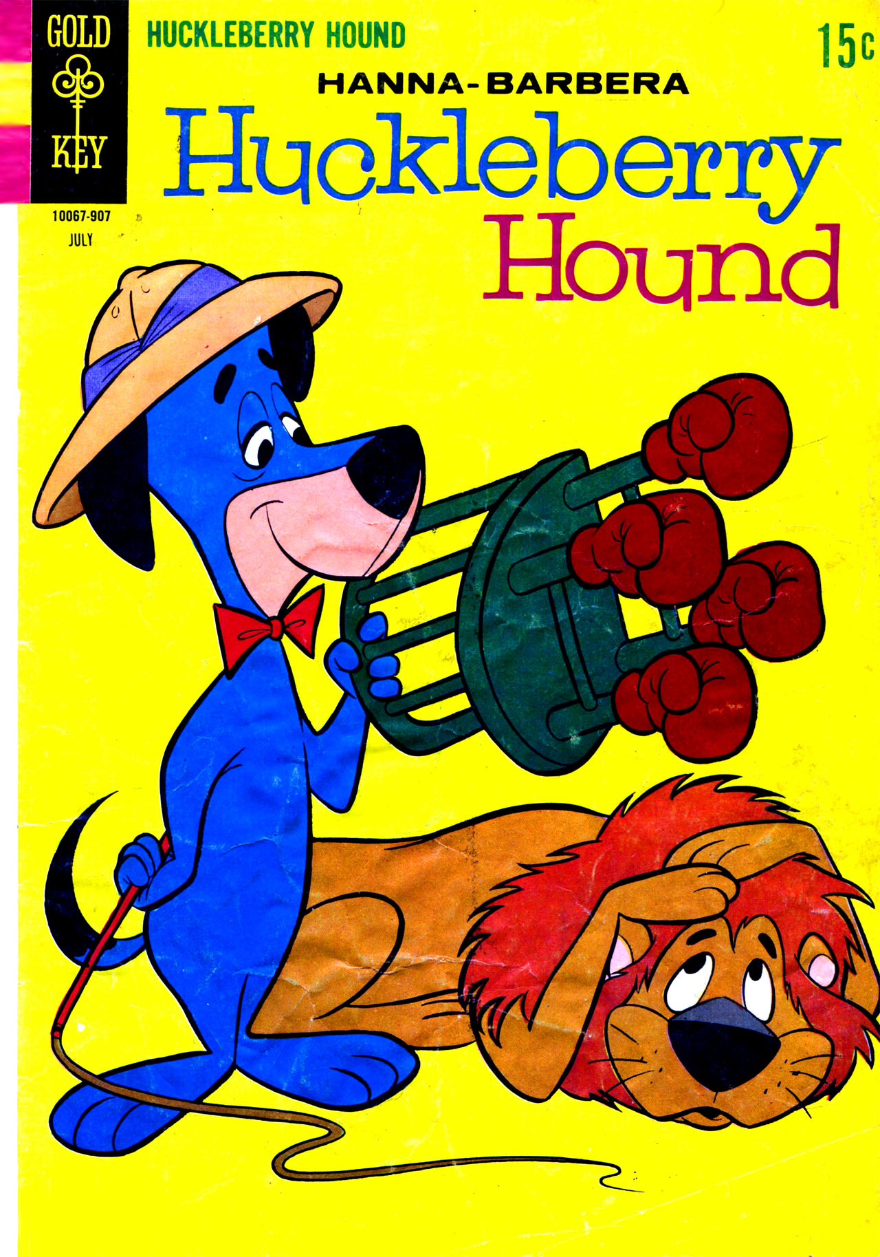 Read online Huckleberry Hound (1960) comic -  Issue #38 - 1