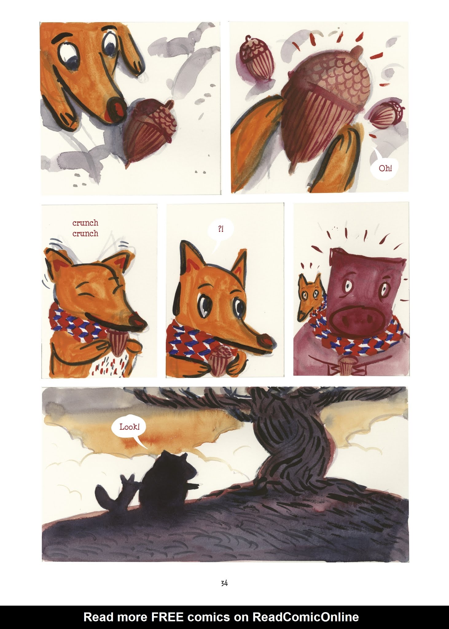 Read online Tiny Fox and Great Boar comic -  Issue #1 - 35