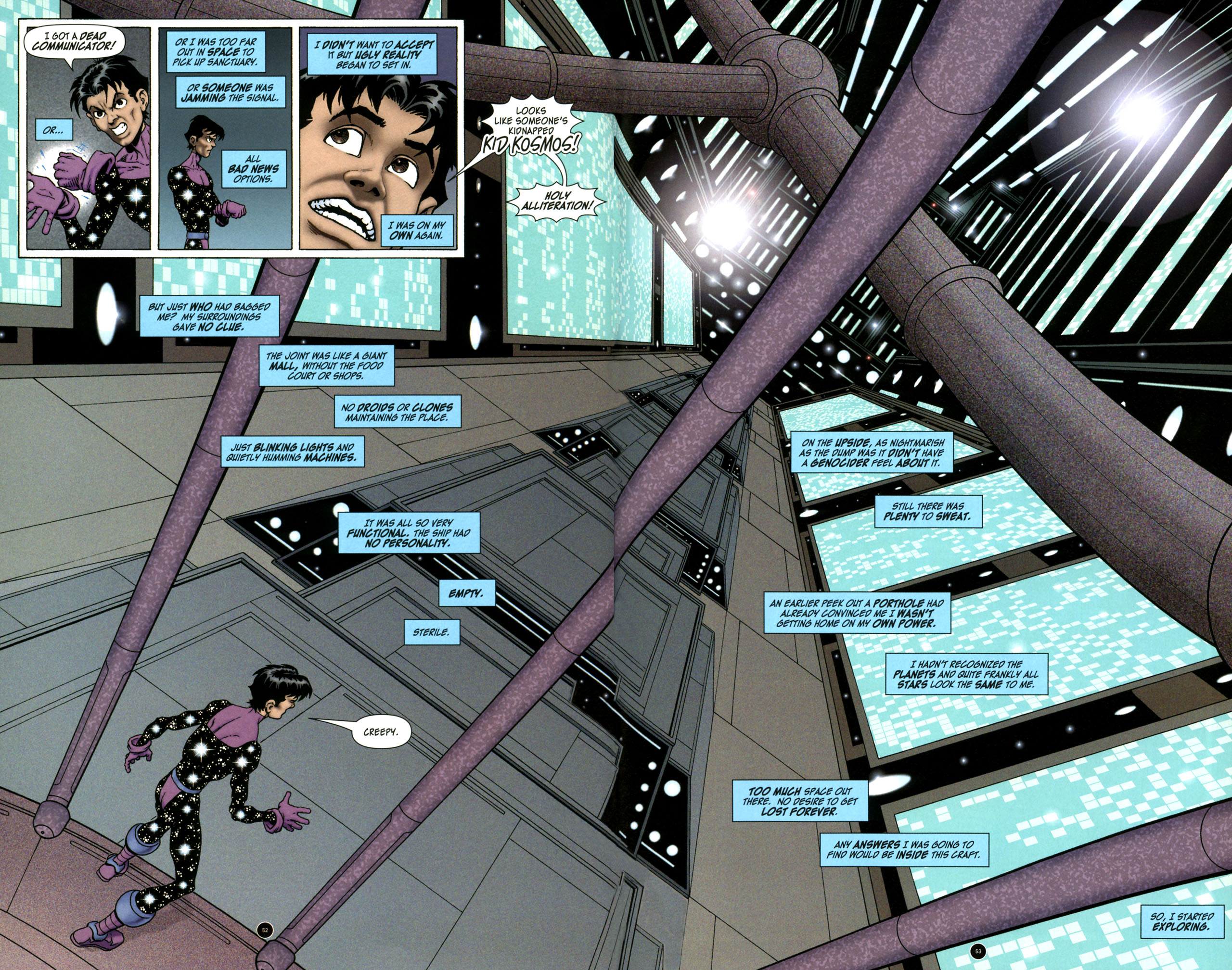 Read online Kid Kosmos: Kidnapped comic -  Issue # TPB - 49