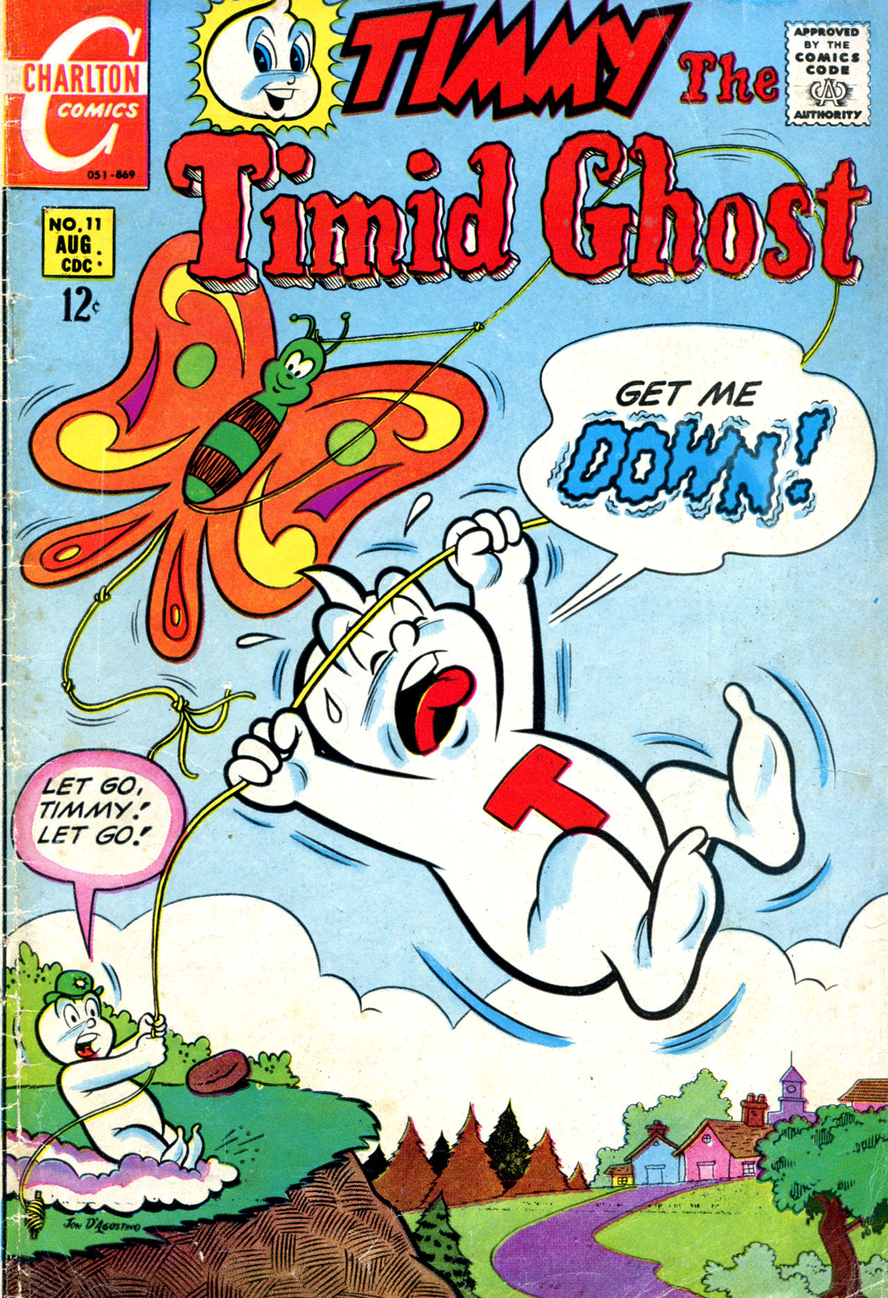 Read online Timmy the Timid Ghost comic -  Issue #11 - 1