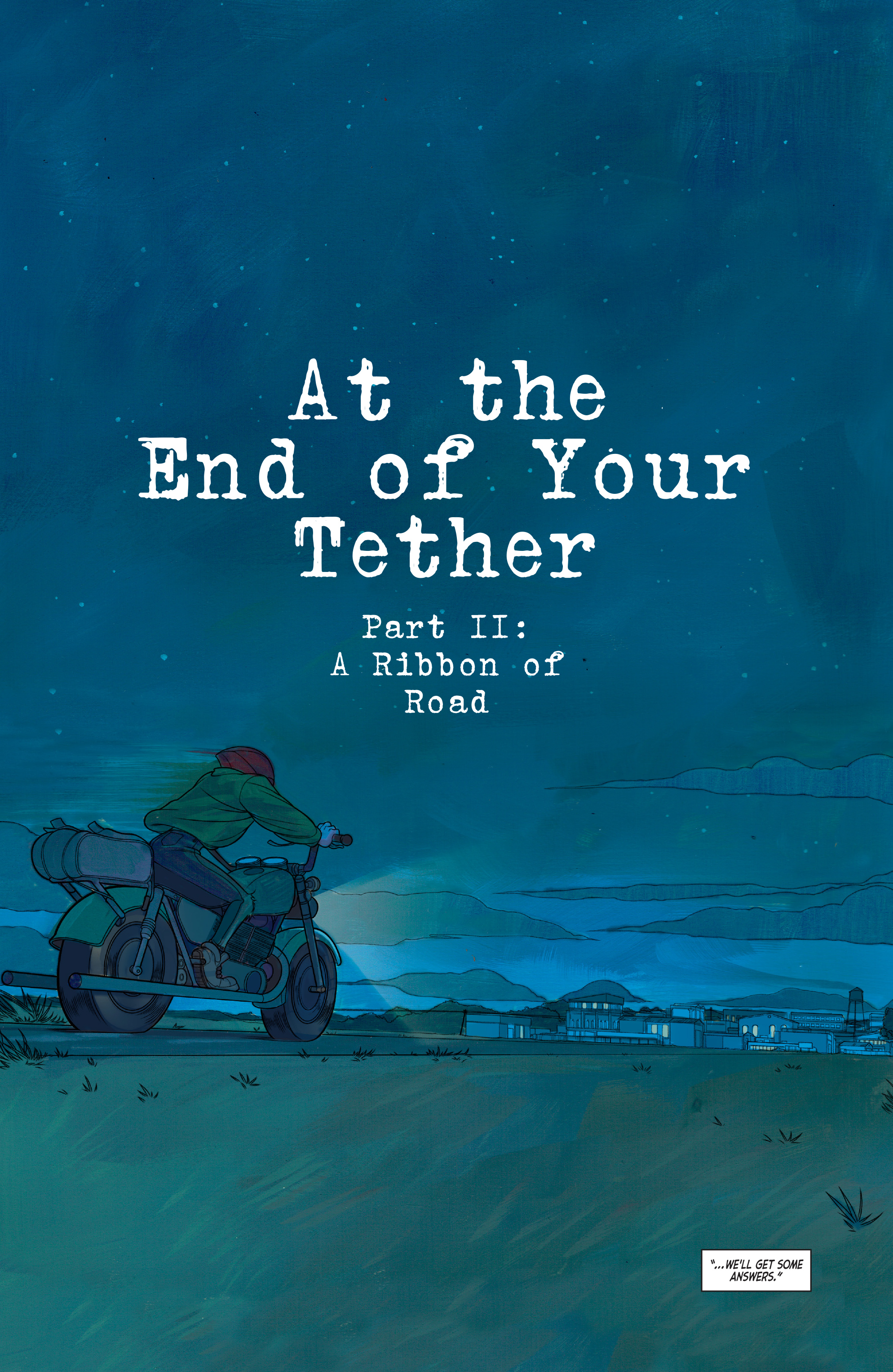 Read online At the End of Your Tether comic -  Issue #2 - 12