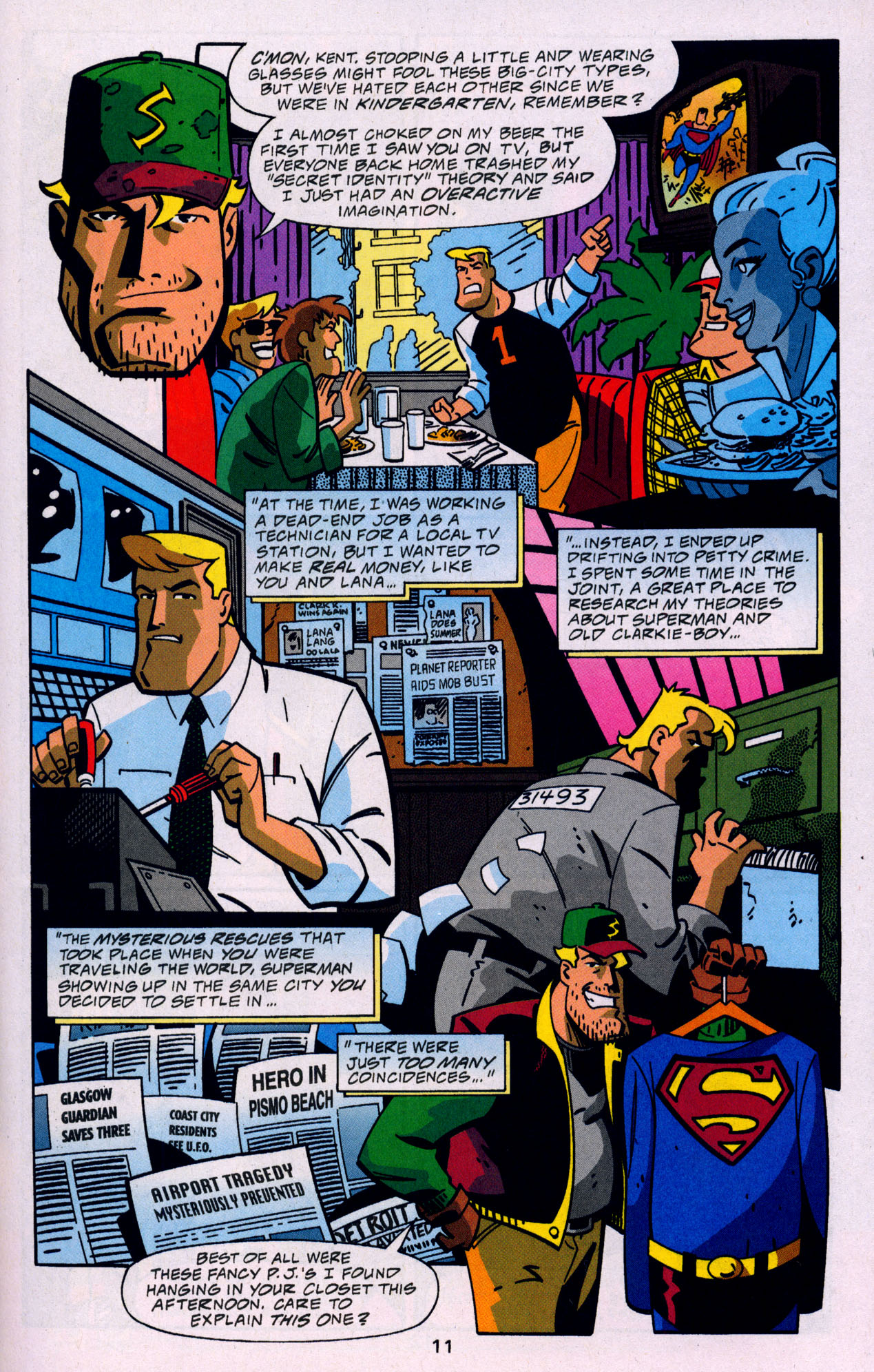 Read online Superman Adventures comic -  Issue #33 - 12