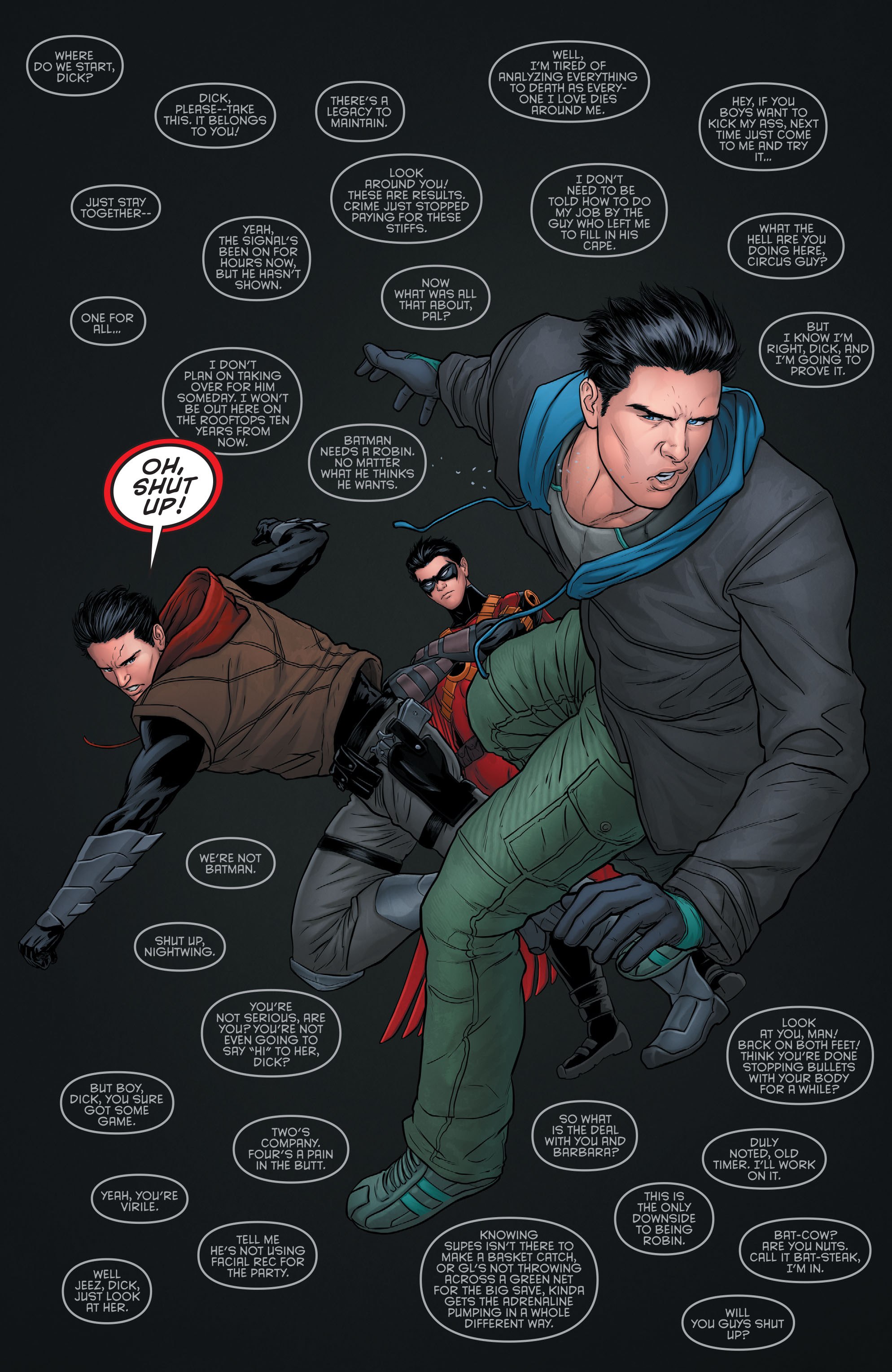 Read online Grayson comic -  Issue #12 - 11