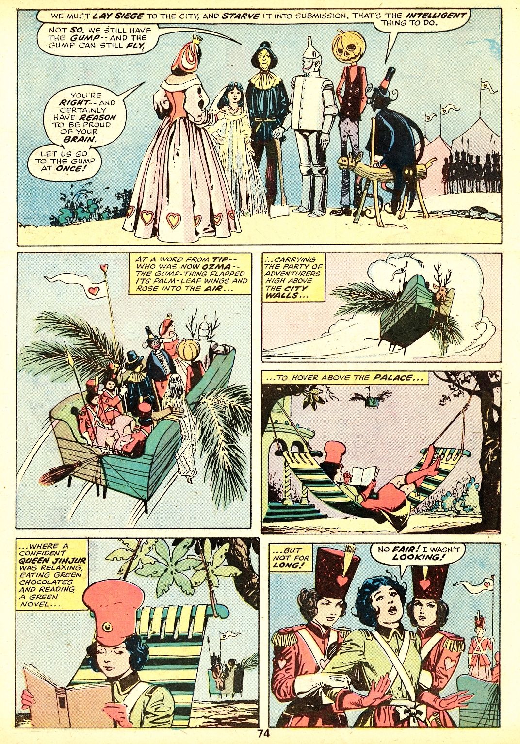 Read online Marvel Treasury of Oz comic -  Issue #1 - 73