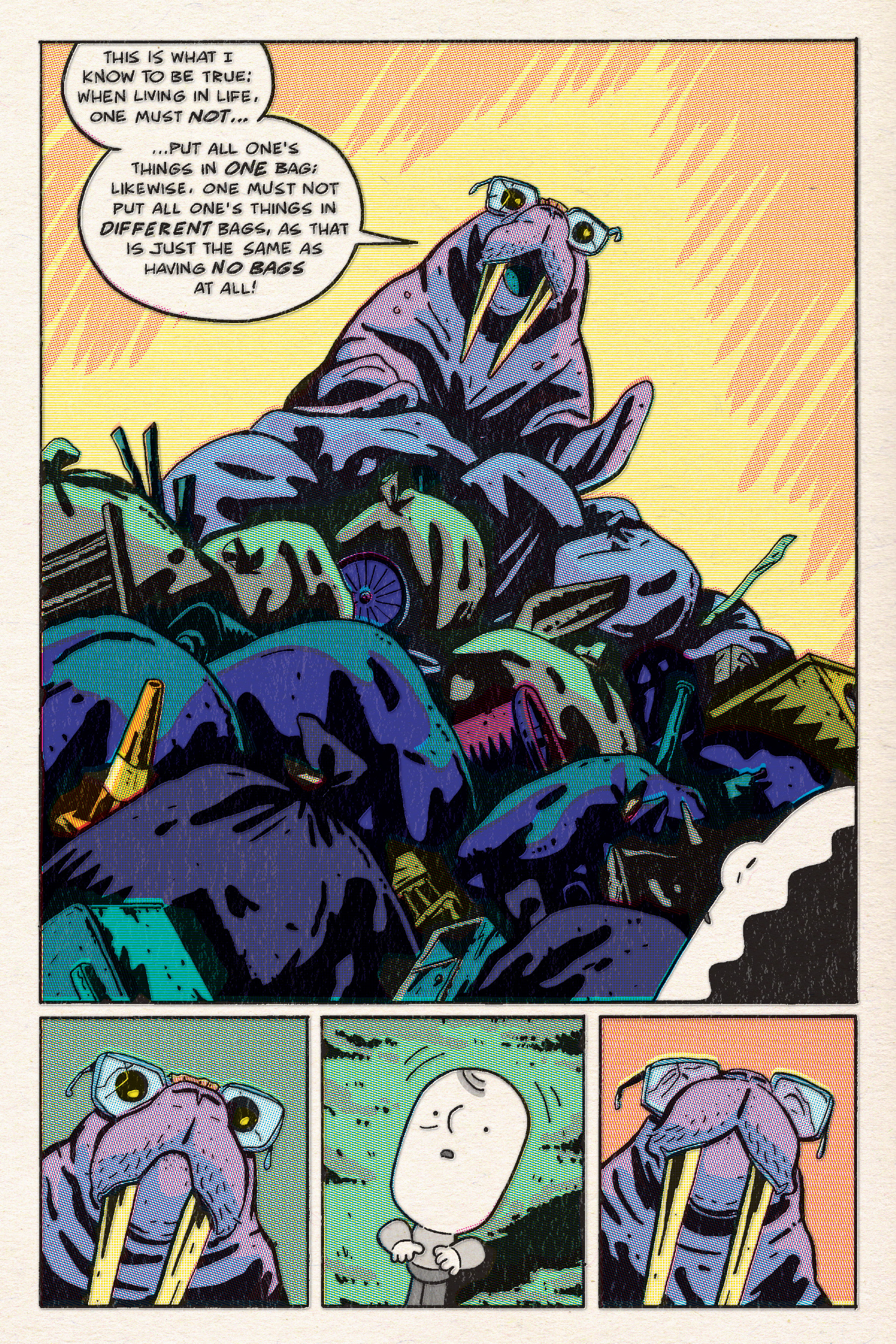 Read online Bags (or A Story Thereof) comic -  Issue # TPB - 25