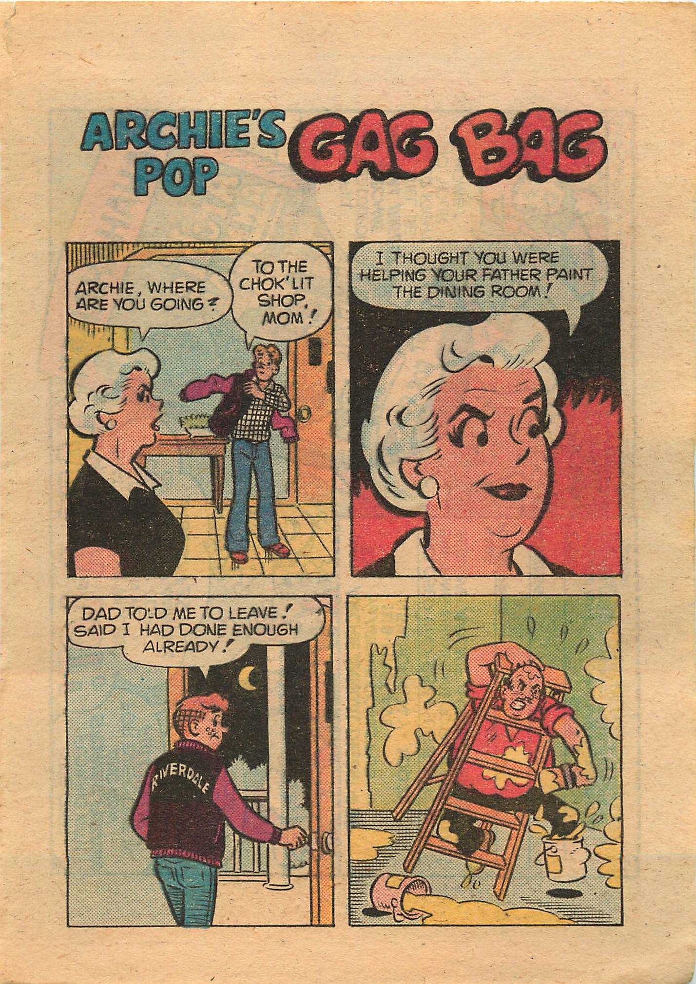 Read online Archie...Archie Andrews, Where Are You? Digest Magazine comic -  Issue #19 - 129