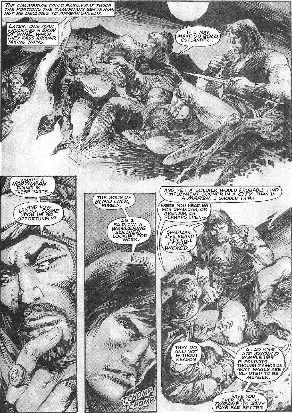 The Savage Sword Of Conan issue 207 - Page 17