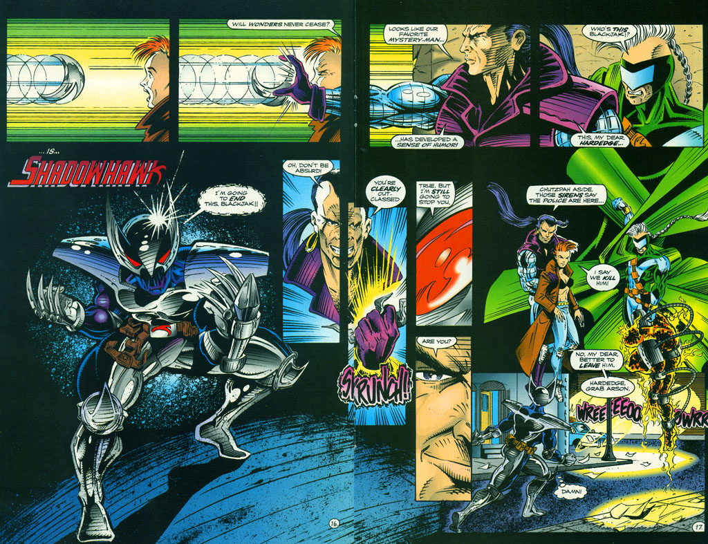 Read online ShadowHawk comic -  Issue #5 - 22