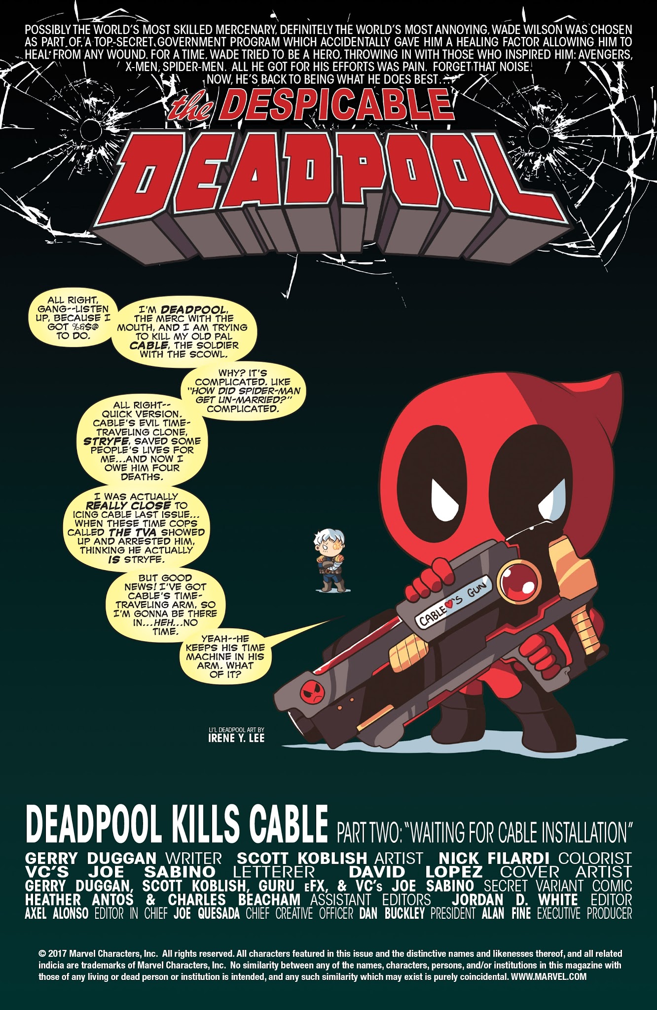 Read online Despicable Deadpool comic -  Issue #288 - 2