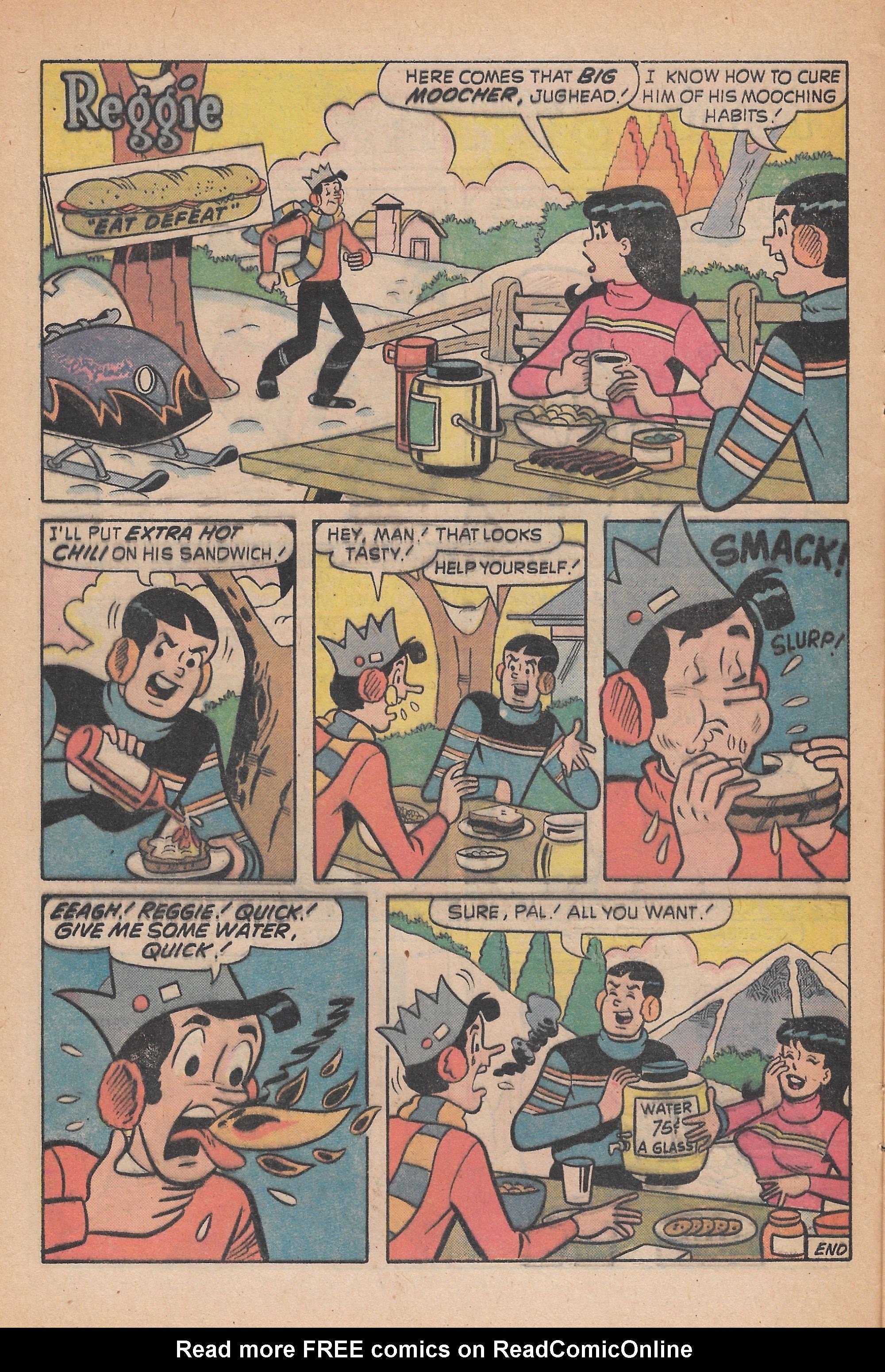 Read online Reggie's Wise Guy Jokes comic -  Issue #29 - 8