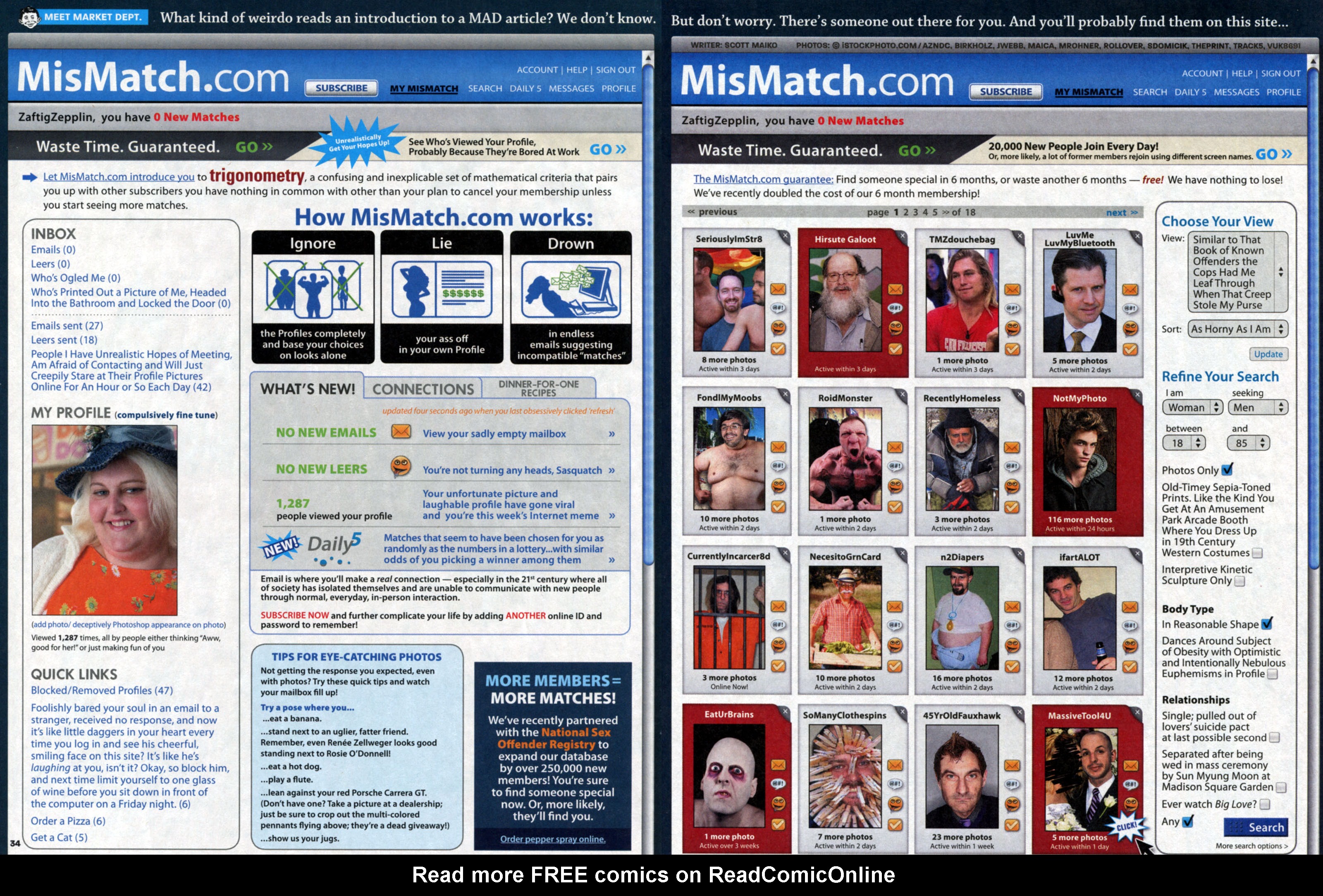 Read online MAD comic -  Issue #501 - 29