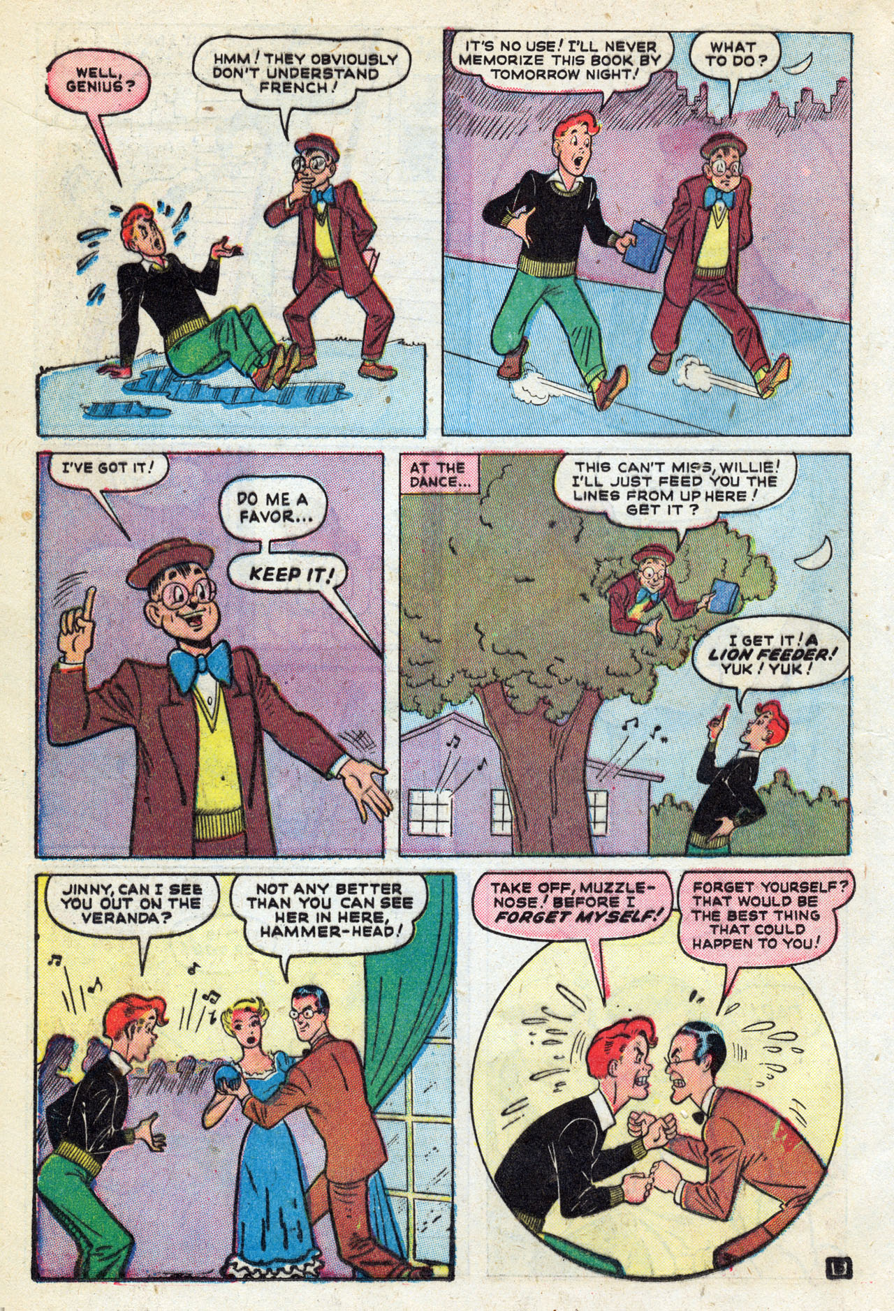 Read online Willie Comics (1946) comic -  Issue #19 - 16