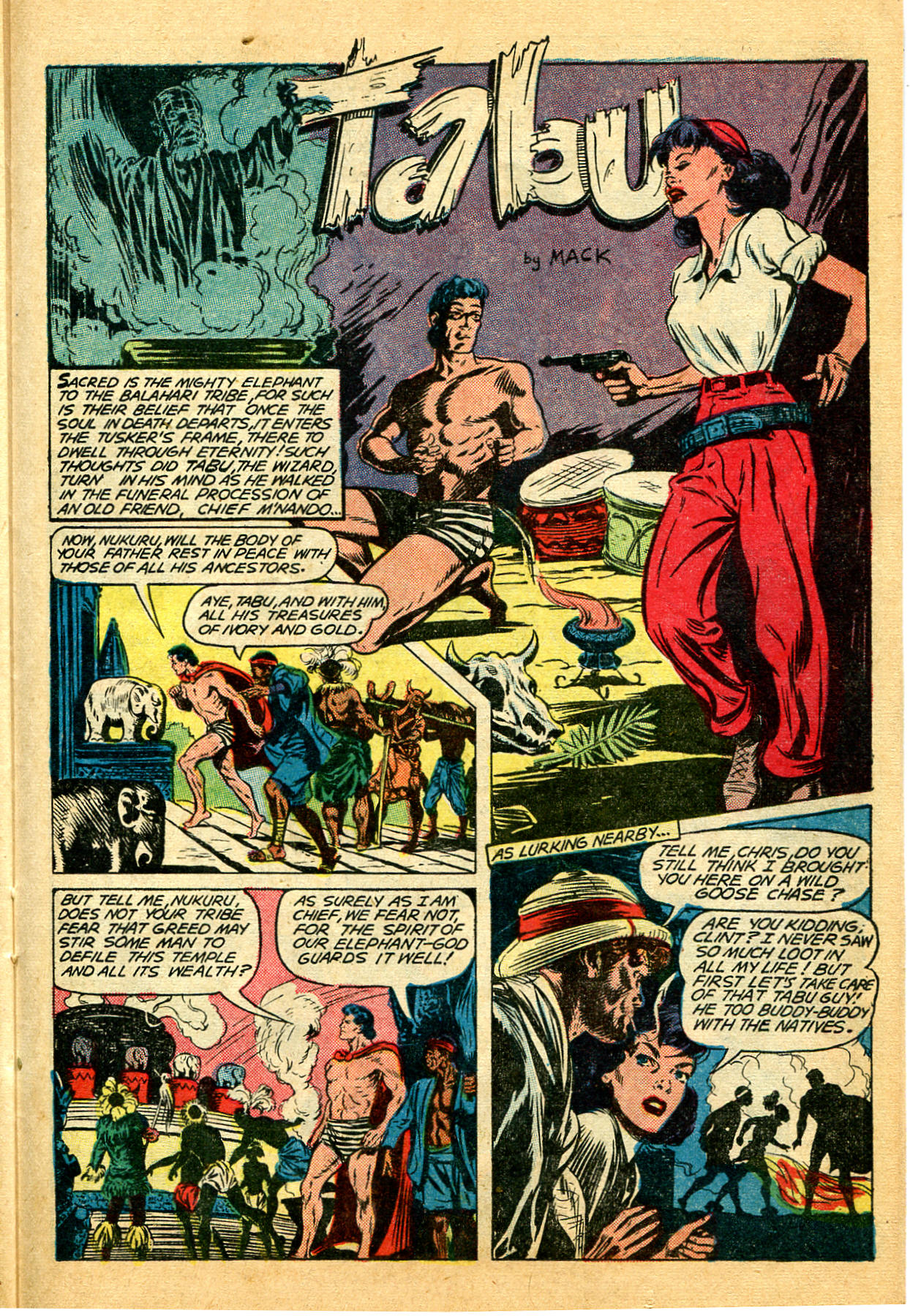 Read online Jungle Comics comic -  Issue #119 - 35