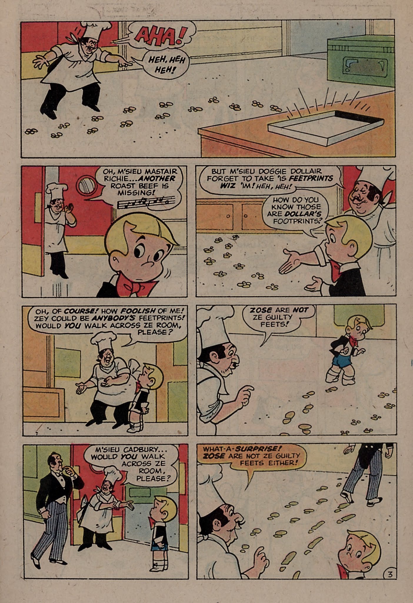 Read online Richie Rich & Dollar the Dog comic -  Issue #15 - 7