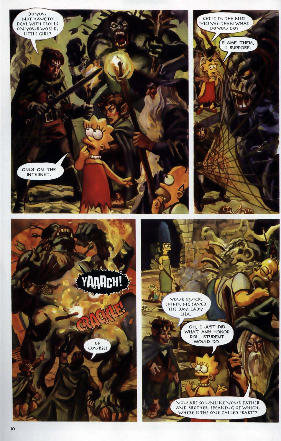 Read online Treehouse of Horror comic -  Issue #9 - 12