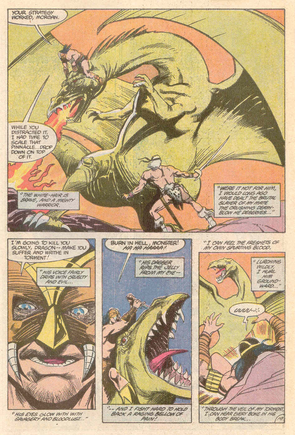 Read online Warlord (1976) comic -  Issue #128 - 19