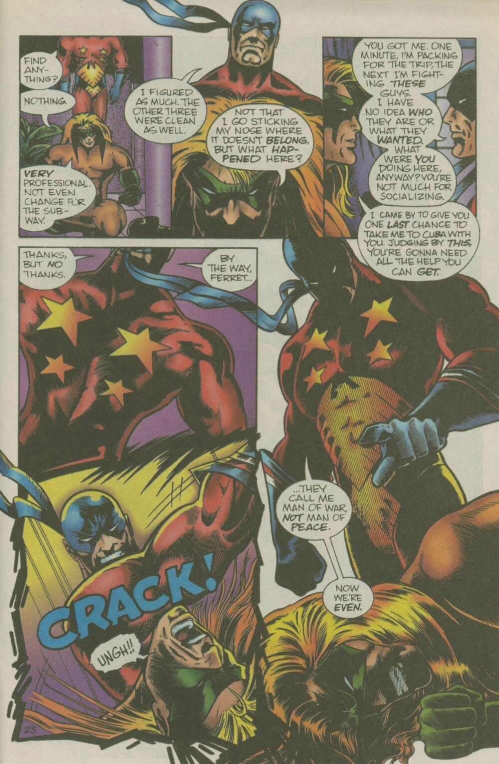 Read online Man of War comic -  Issue #1 - 28