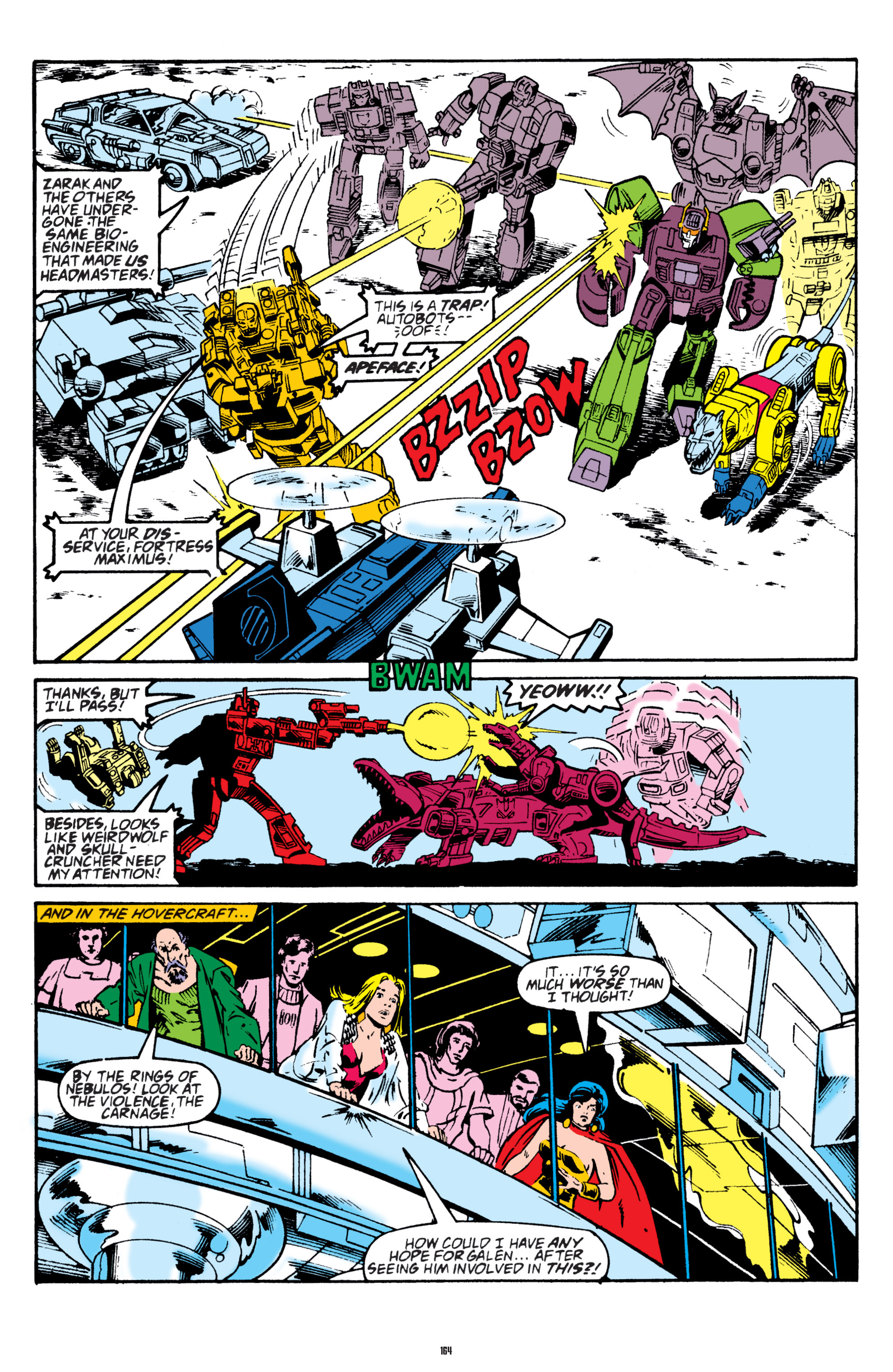 Read online The Transformers Classics comic -  Issue # TPB 7 - 163